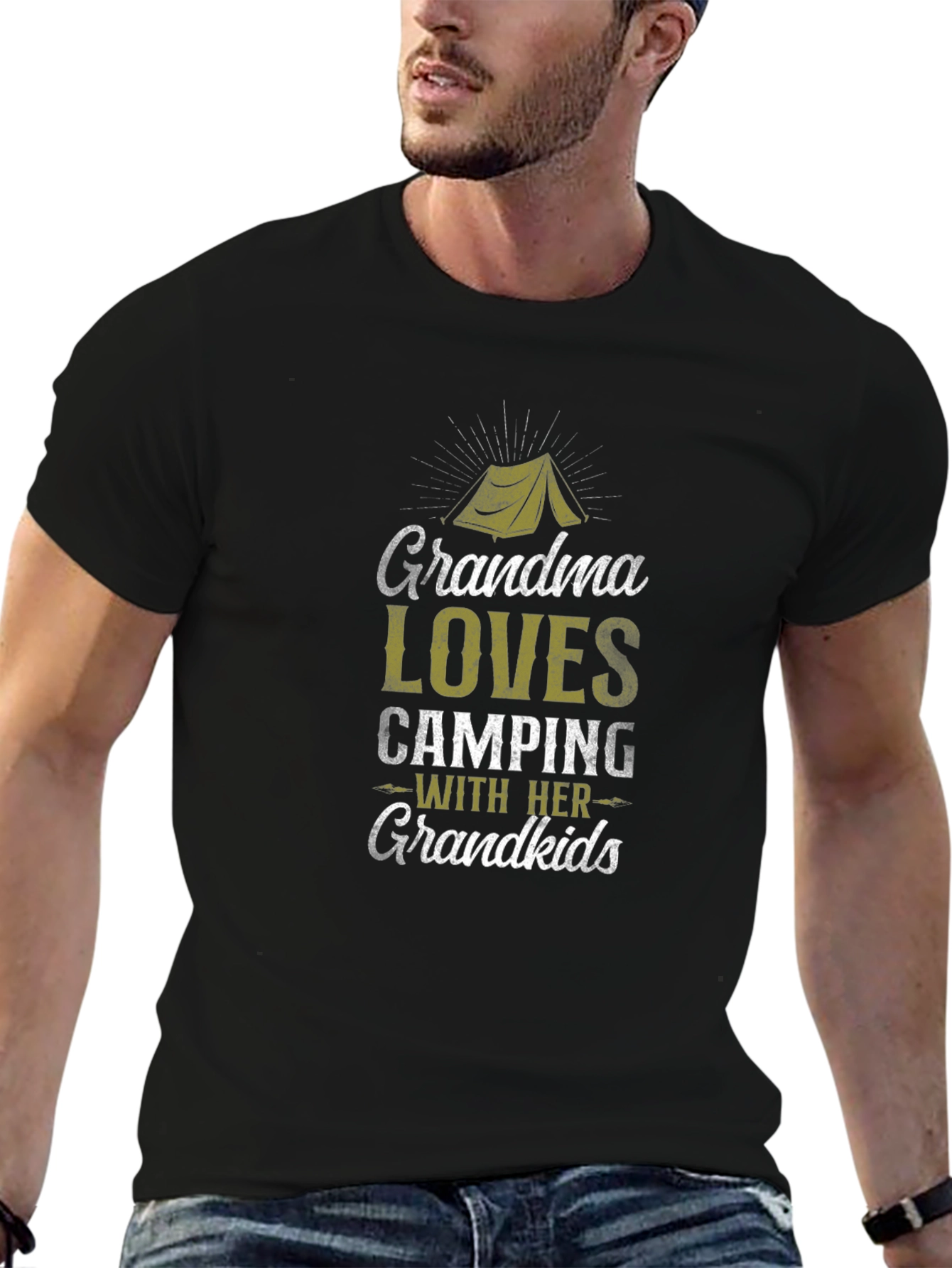 Grandma Loves Camping T-shirt