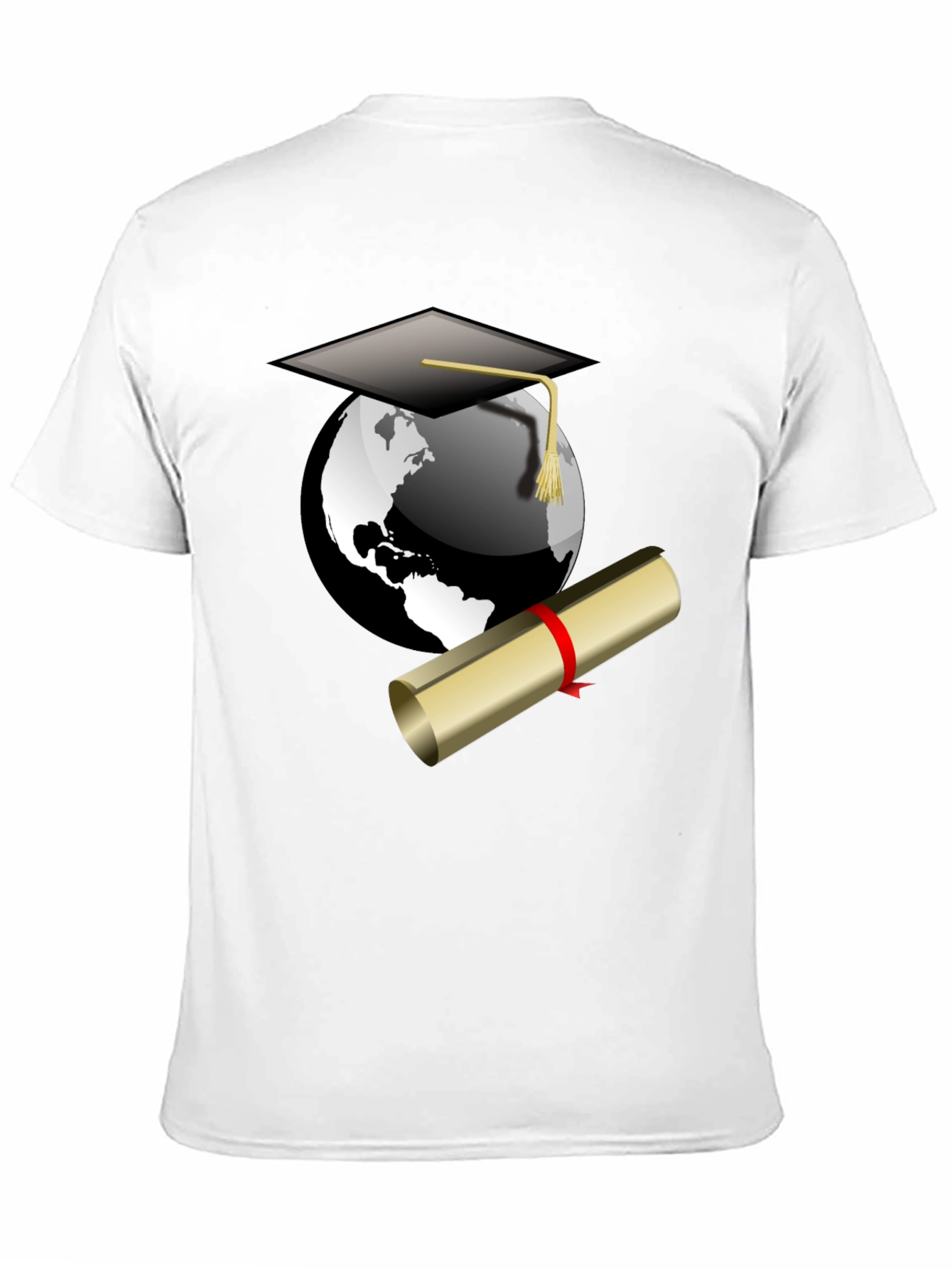 Graduation Globe T-Shirt - Celebrate Global Education