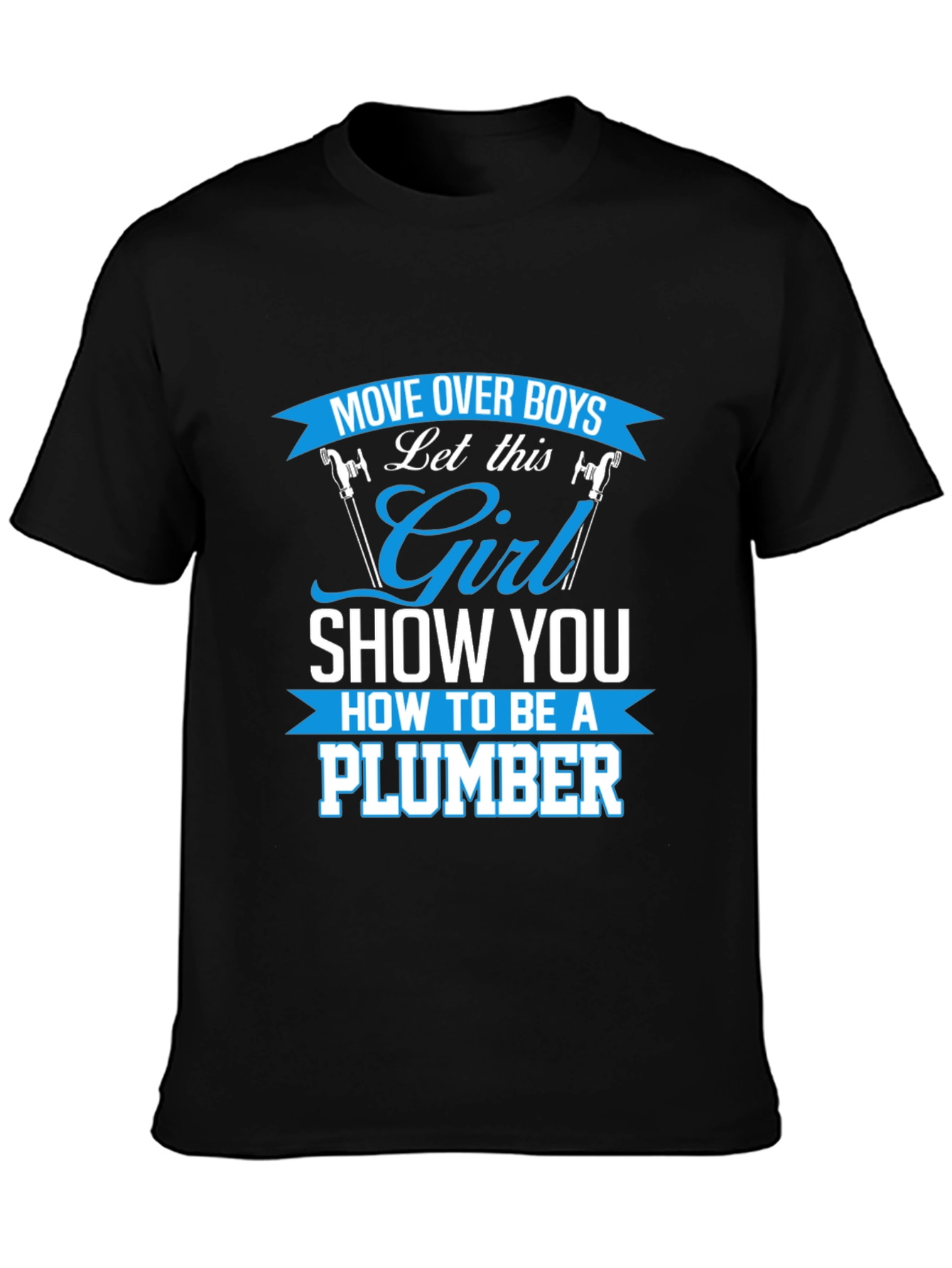Girl Plumber Graphic T-Shirt