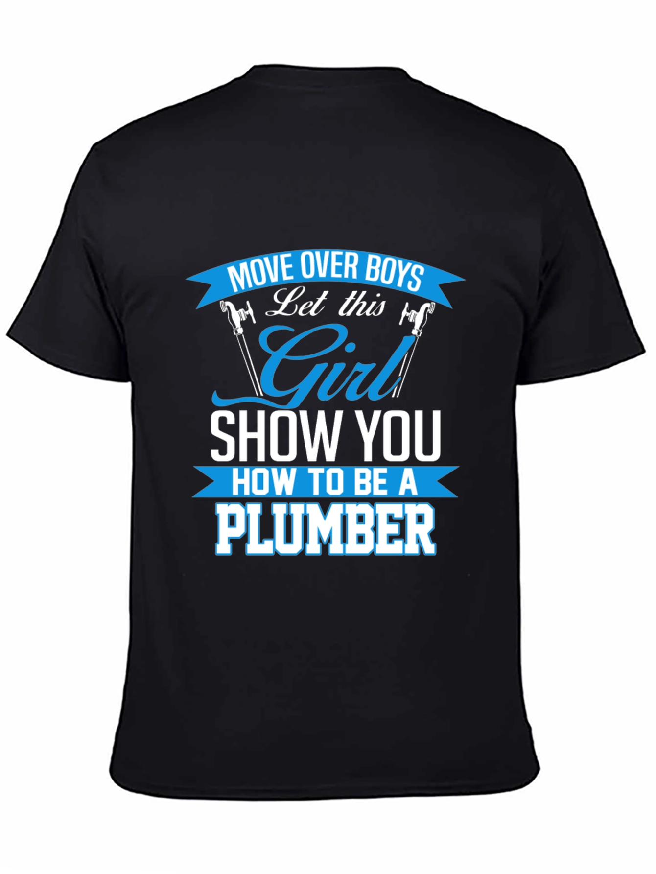 Girl Plumber Graphic T-Shirt
