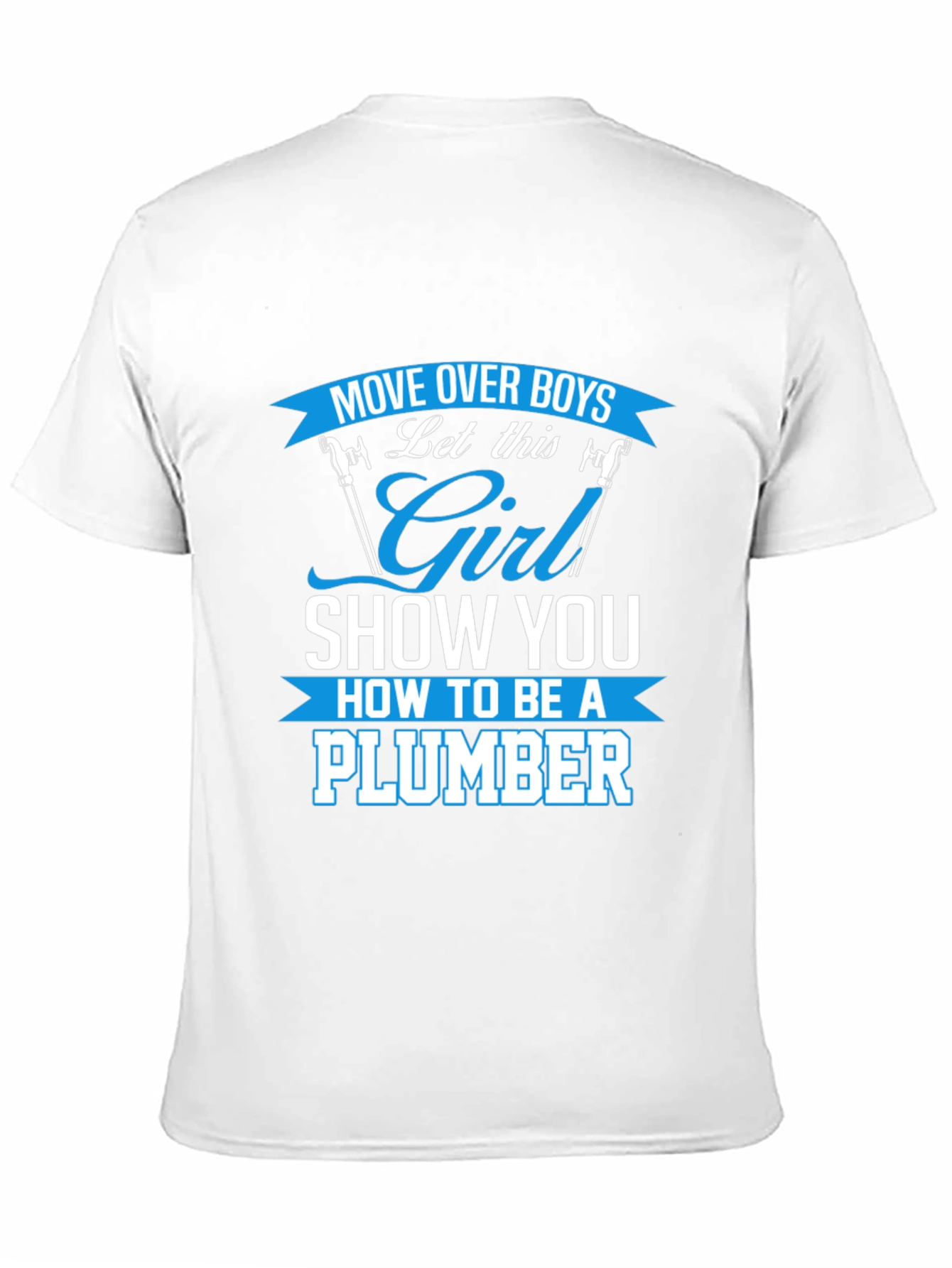 Girl Plumber Graphic T-Shirt