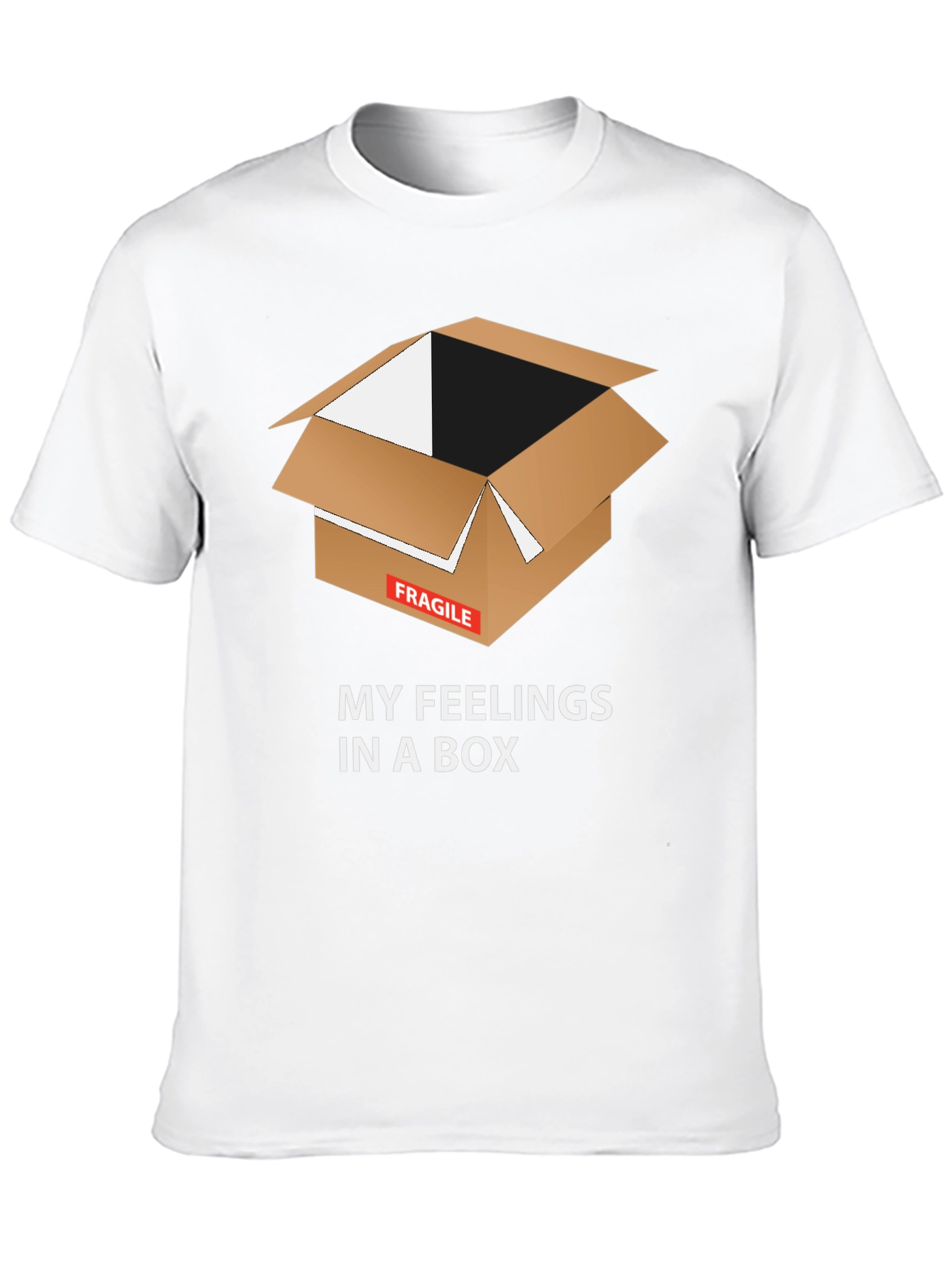 Fragile Feelings T-Shirt - Box Graphic Tee