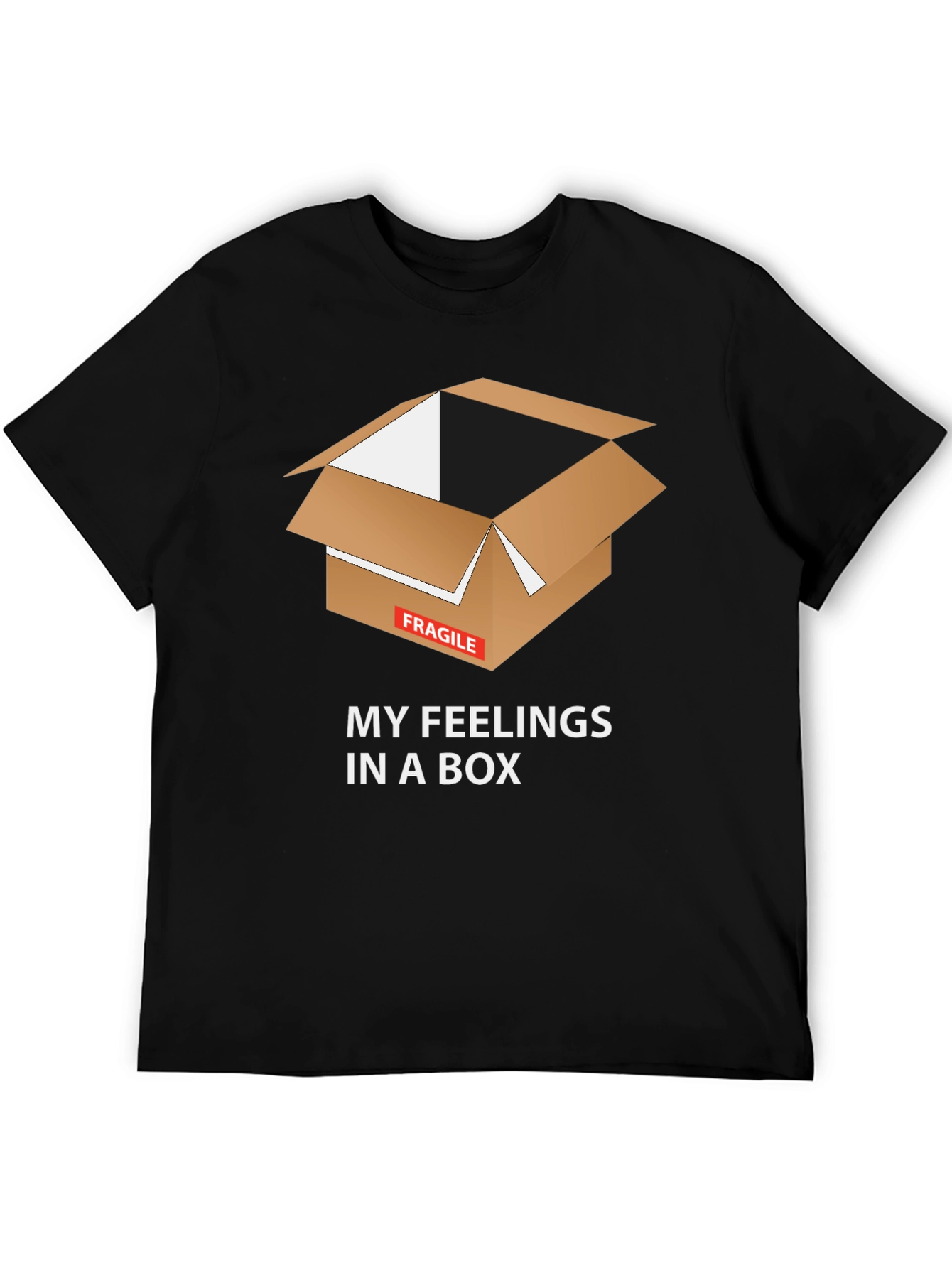 Fragile Feelings T-Shirt - Box Graphic Tee
