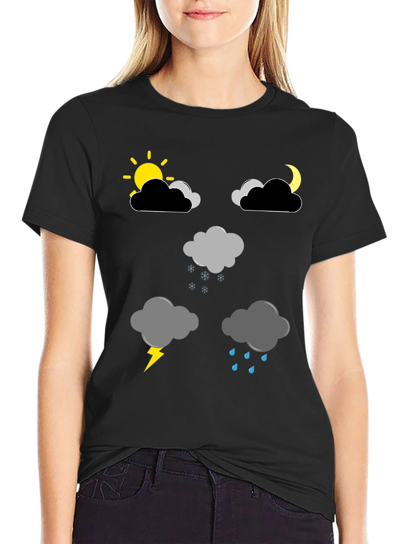 Weather Pattern Graphic T-Shirt