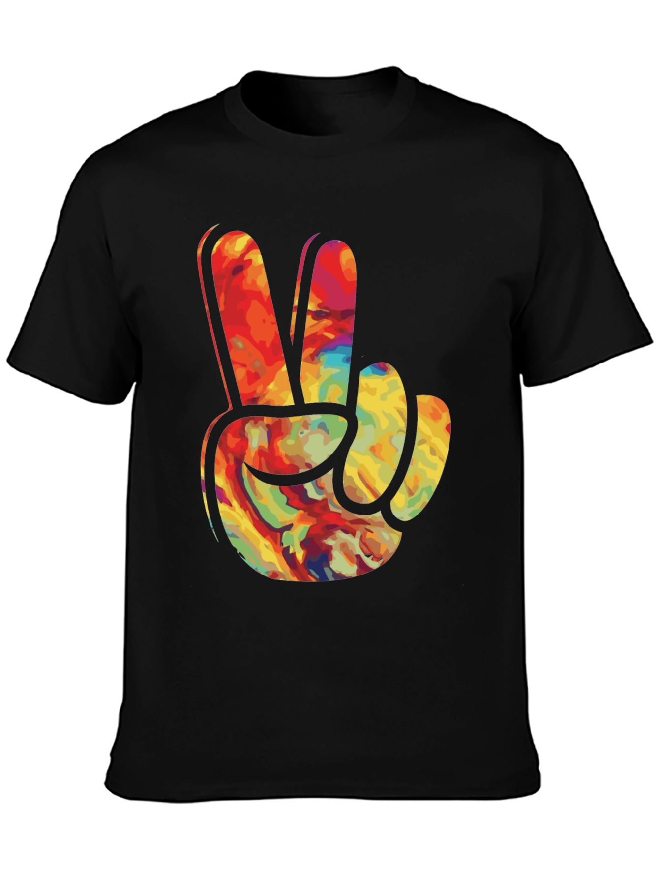 Peace Sign Graphic Tee - Retro Inspired Comfort