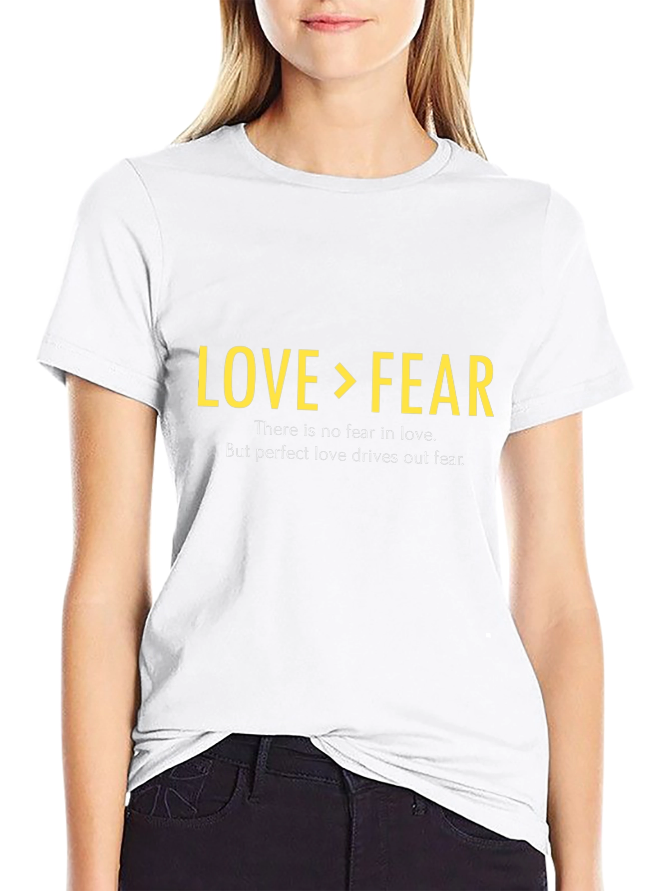 Love Over Fear Graphic T-Shirt