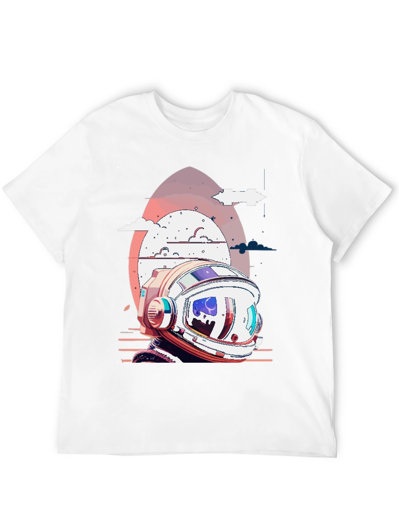 Retro Astronaut Helmet T-Shirt