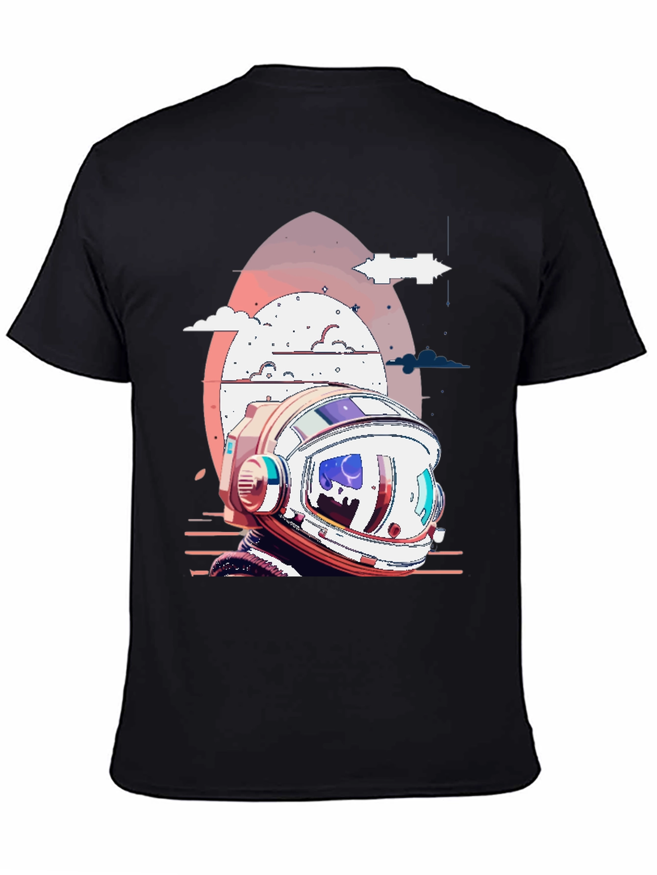 Retro Astronaut Helmet T-Shirt