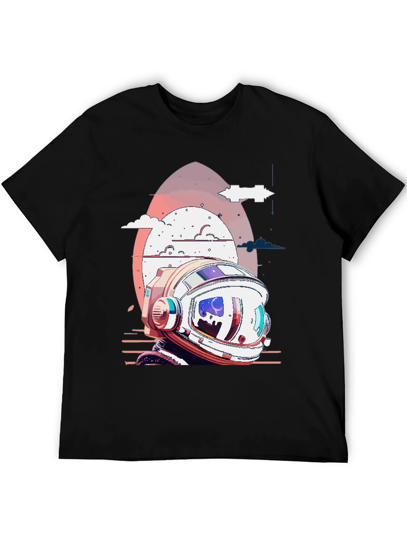 Retro Astronaut Helmet T-Shirt