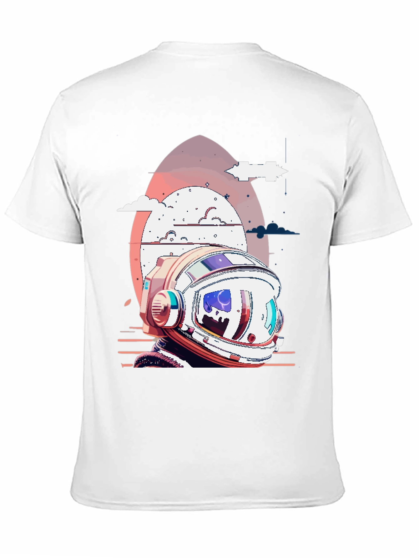Retro Astronaut Helmet T-Shirt