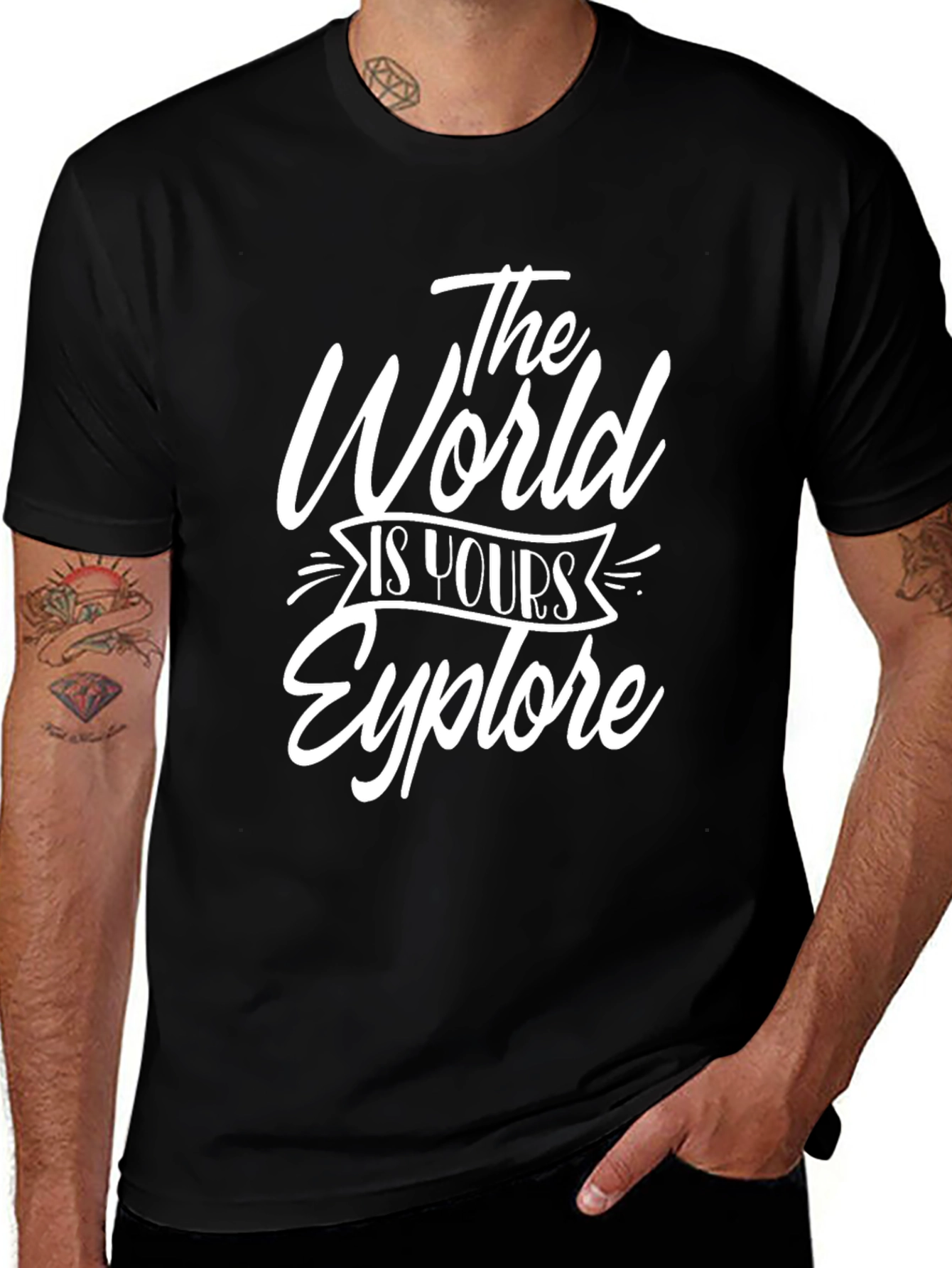 The World is Yours Explore Graphic Tee