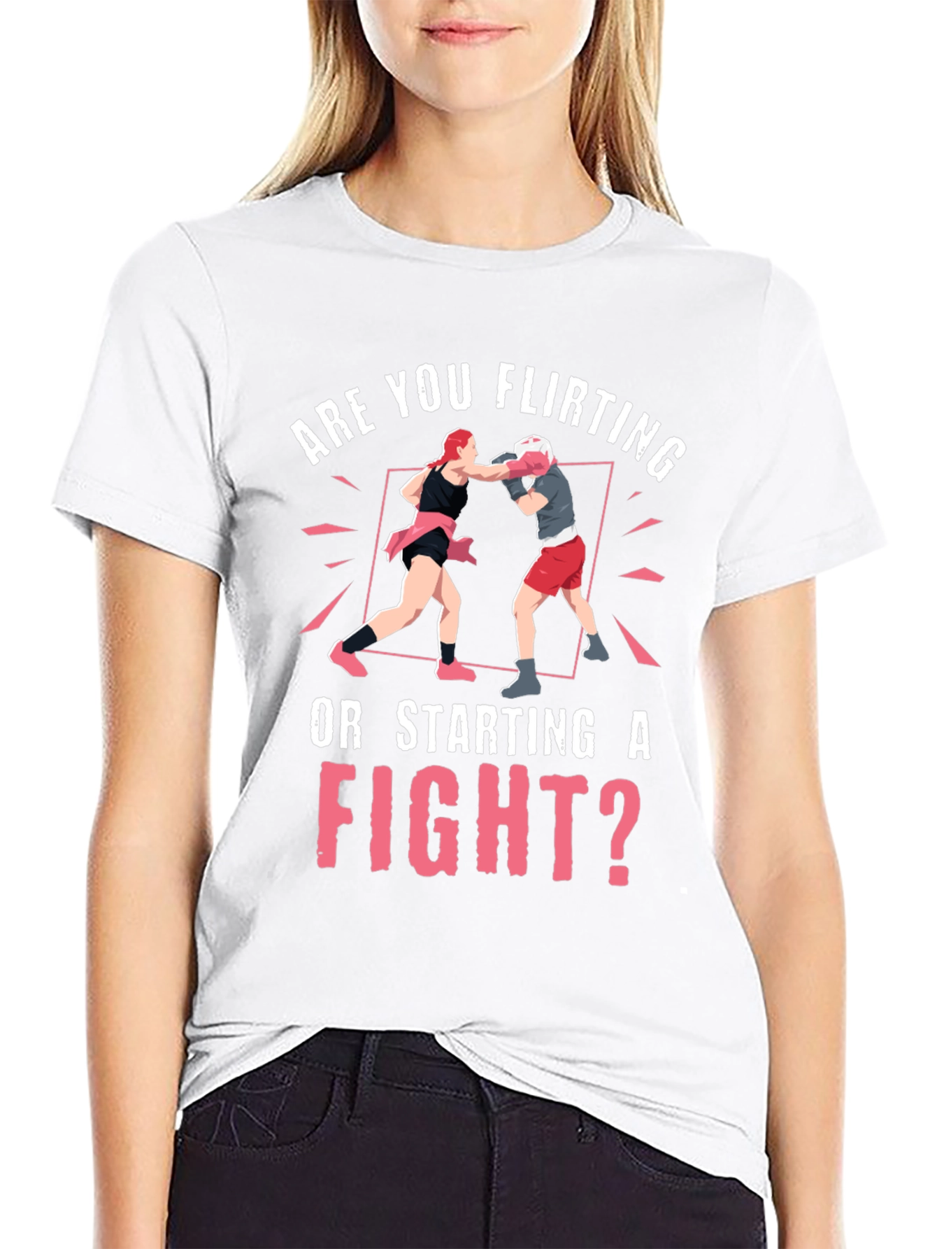 Flirting or Fight T-Shirt