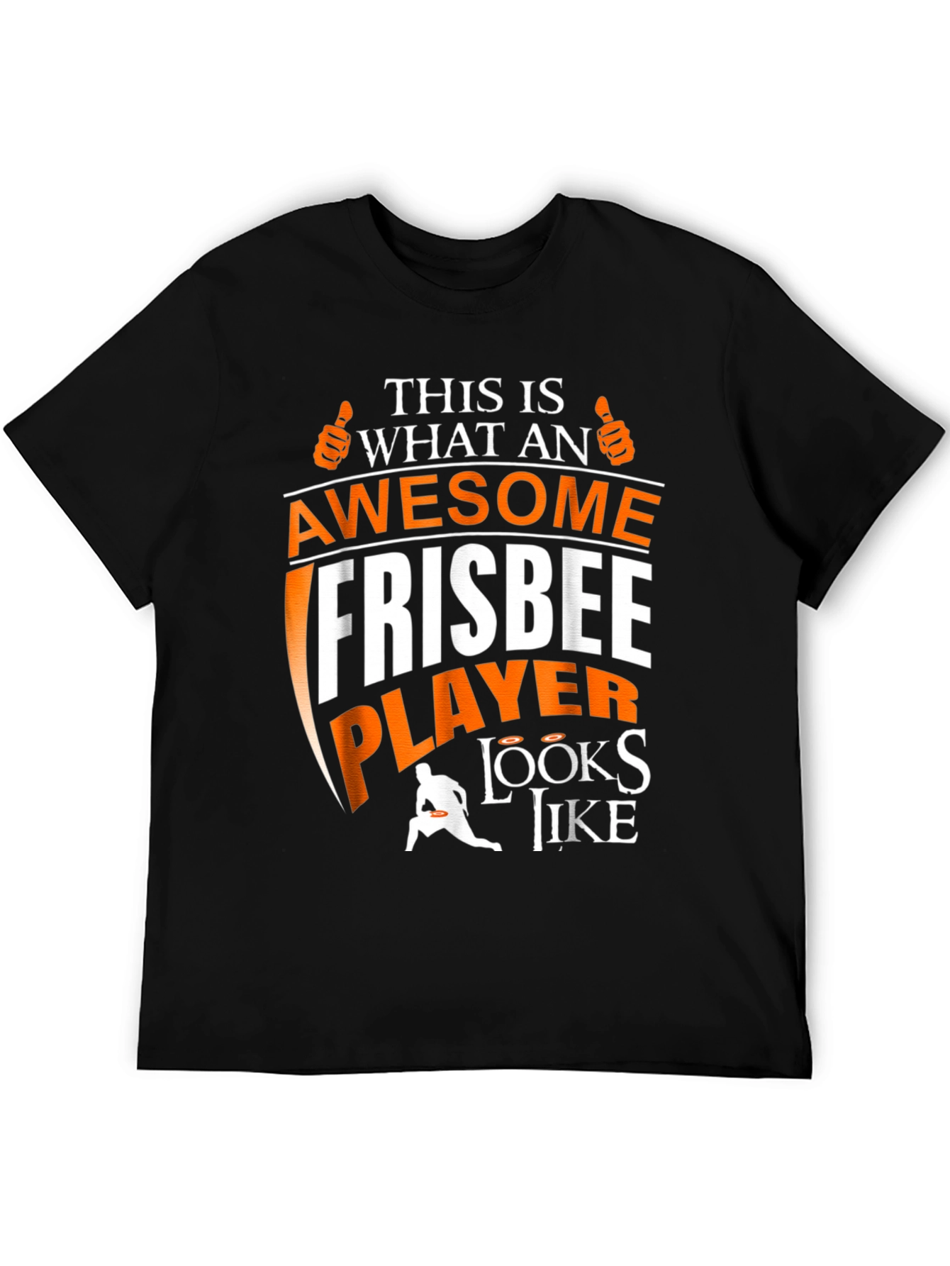 Awesome Frisbee Player Graphic Tee