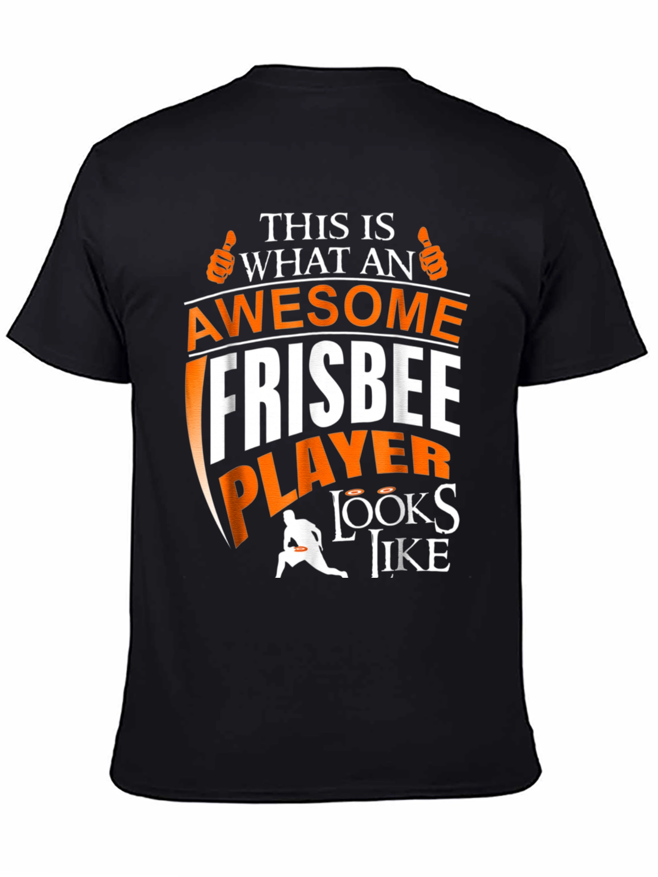 Awesome Frisbee Player Graphic Tee