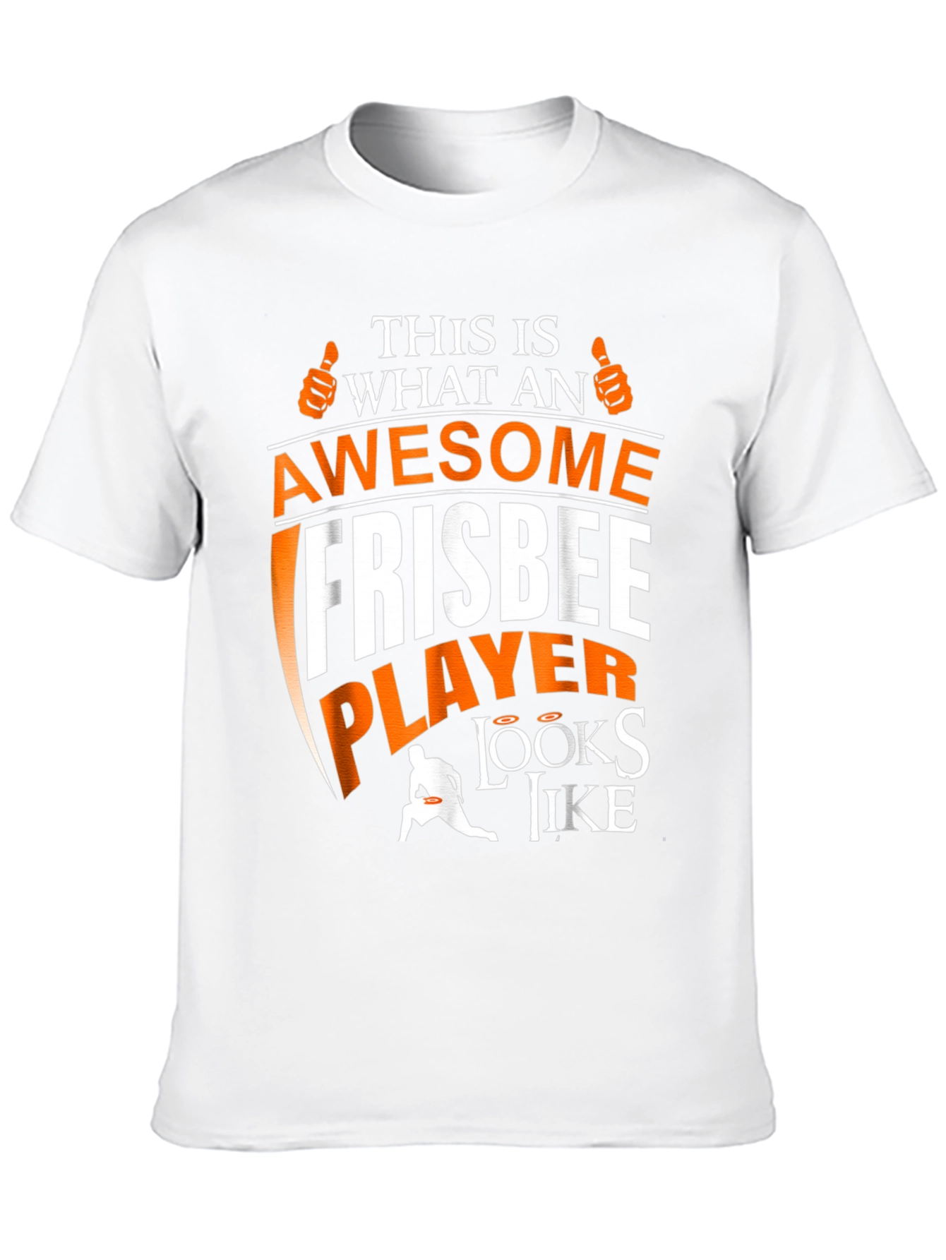 Awesome Frisbee Player Graphic Tee