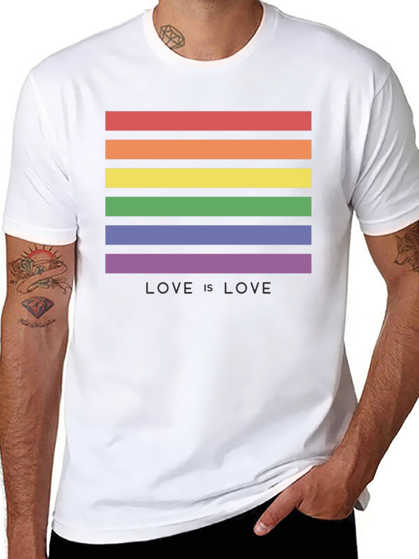 Love is Love Rainbow Pride T-Shirt