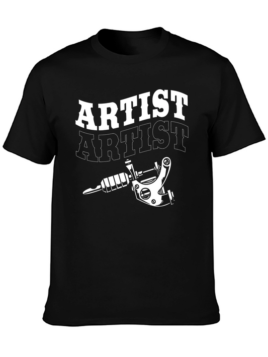 Artist Tattoo Machine Graphic T-Shirt