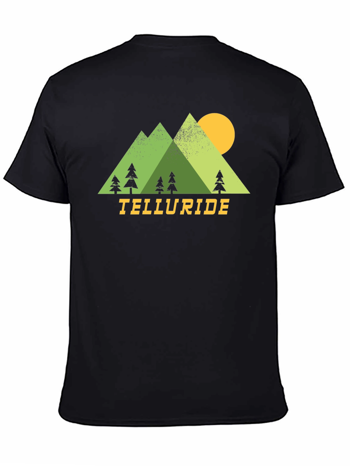Telluride Mountain Graphic Tee - Black