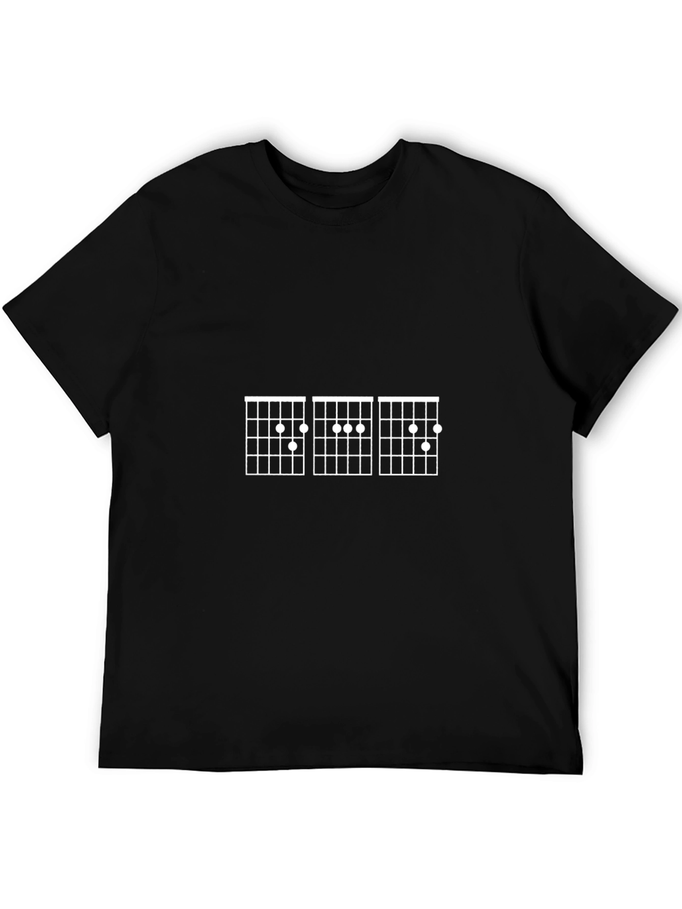 Guitar Chords Graphic Tee - Music Lover Shirt