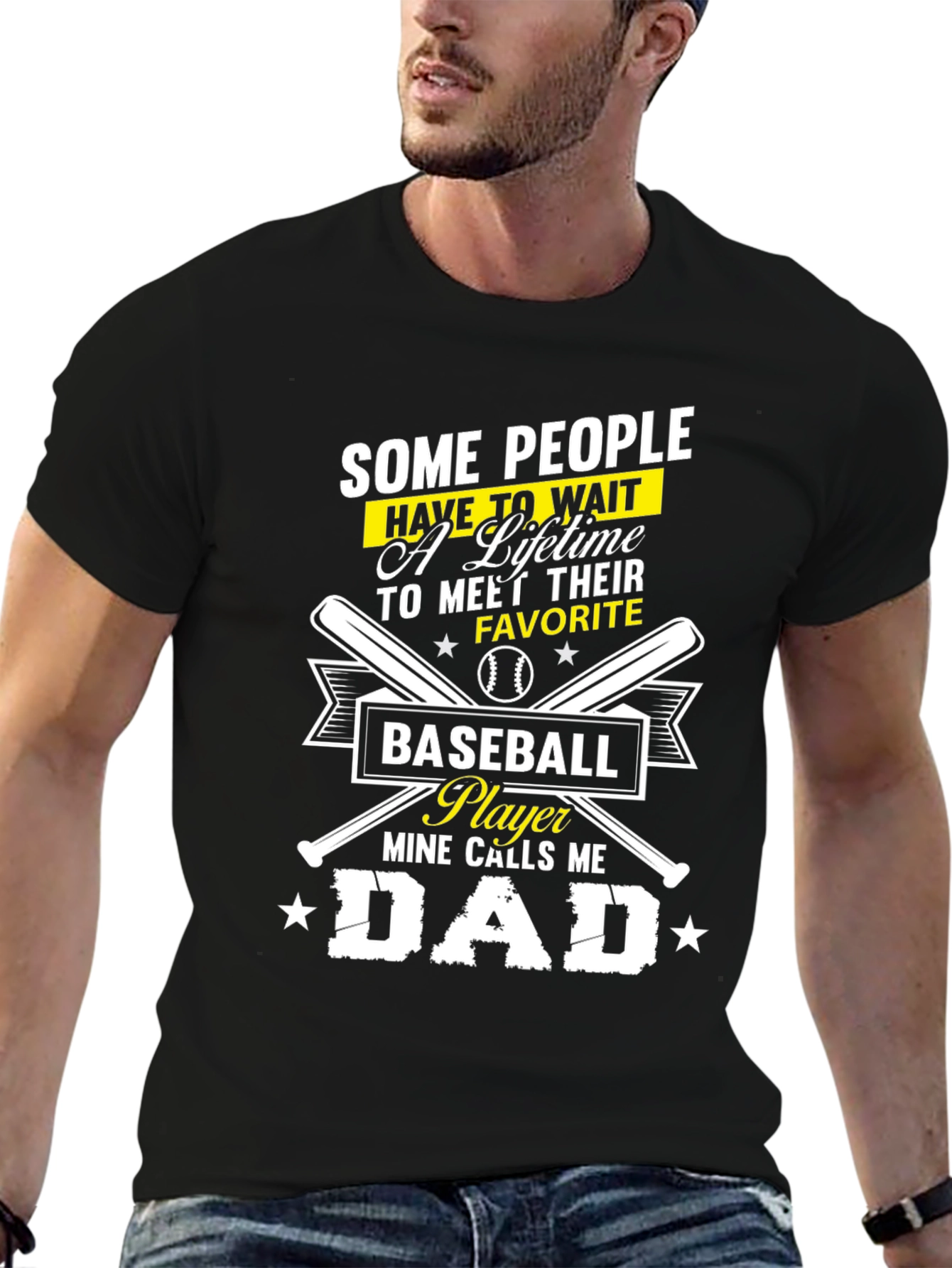 Baseball Dad Graphic Tee
