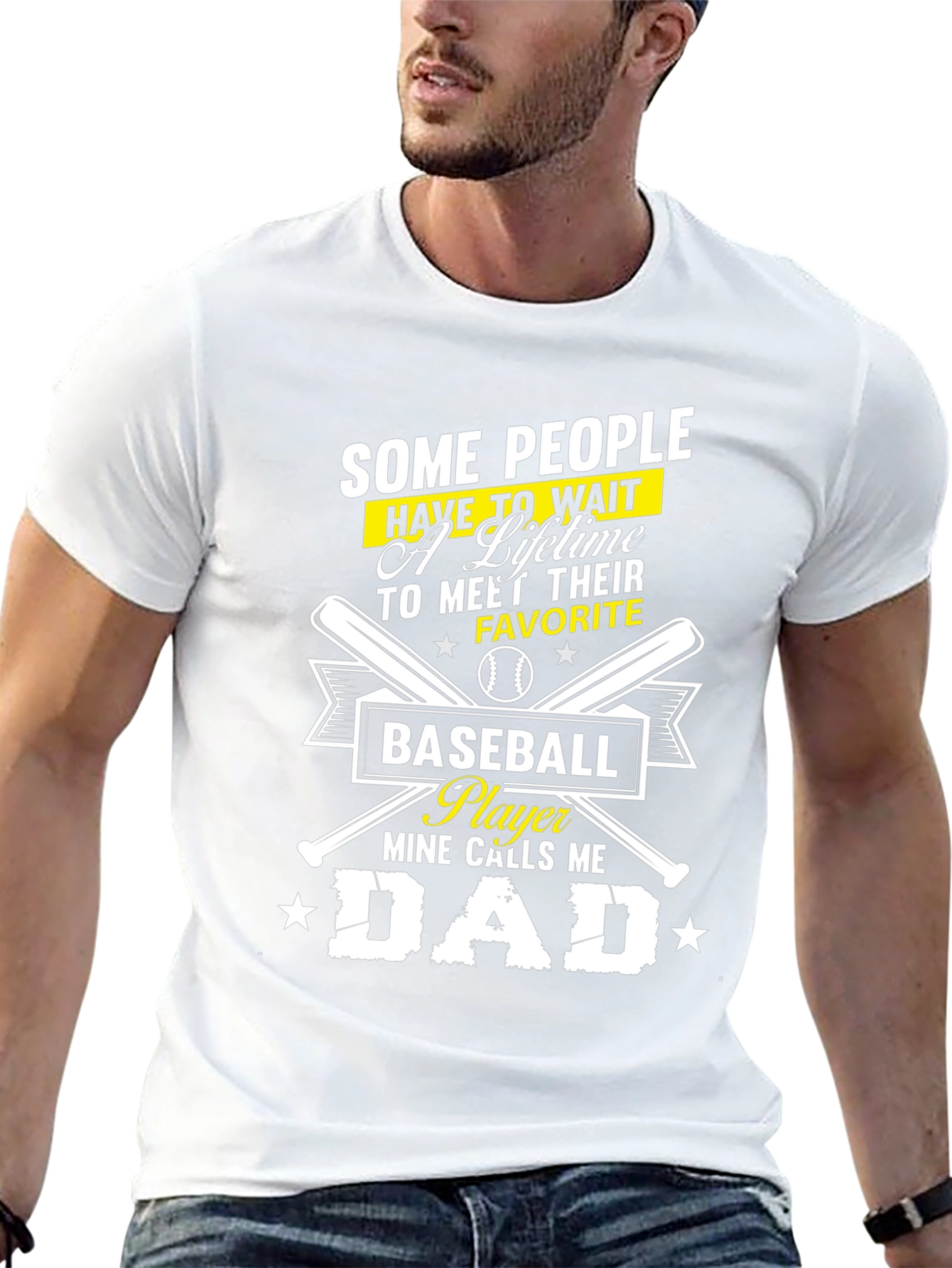 Baseball Dad Graphic Tee