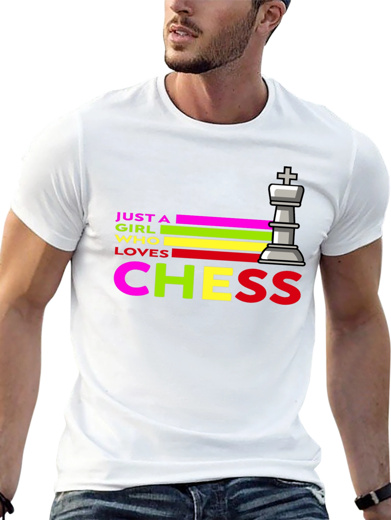 Just A Girl Who Loves Chess T-Shirt