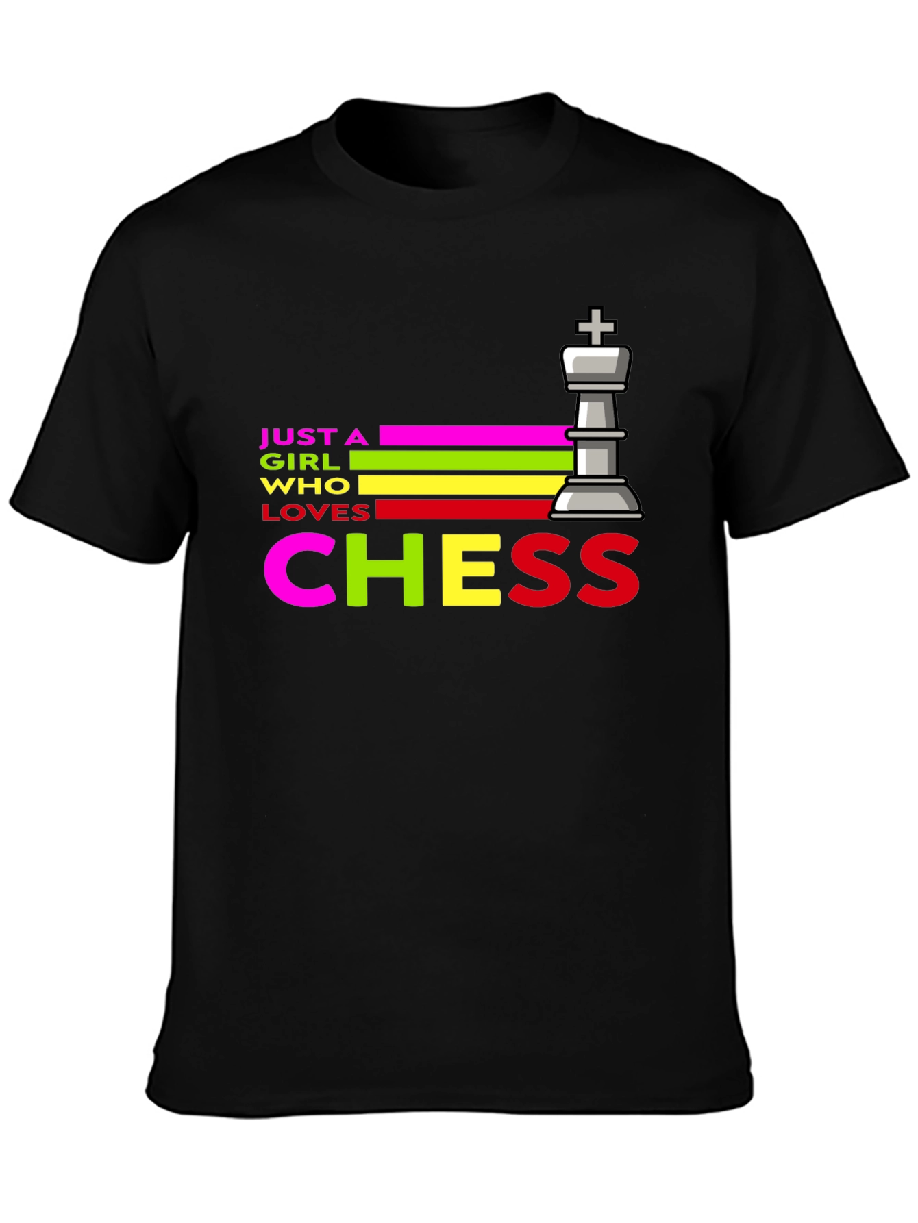 Just A Girl Who Loves Chess T-Shirt