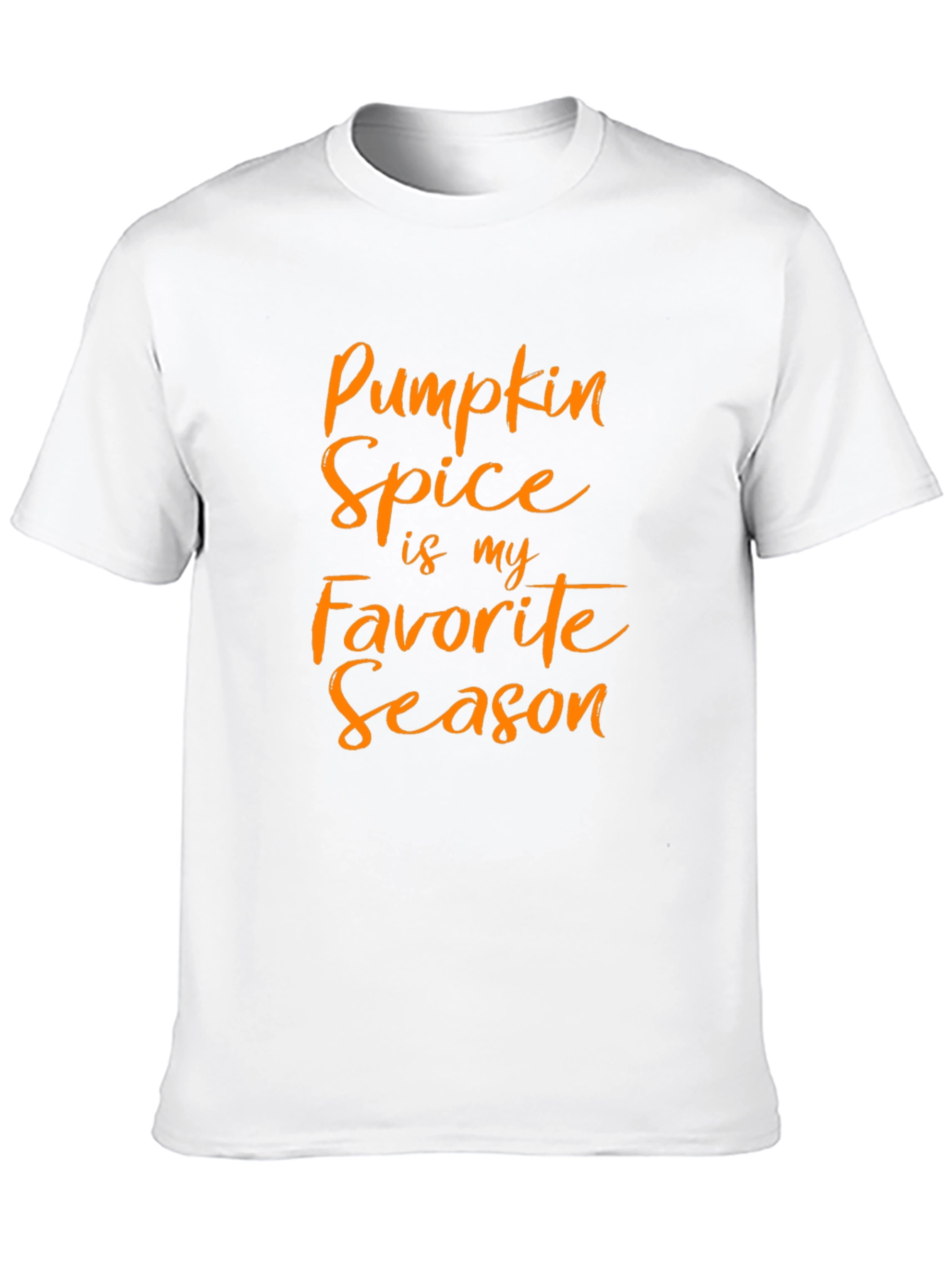 Pumpkin Spice Season Tee - Black Graphic T-Shirt