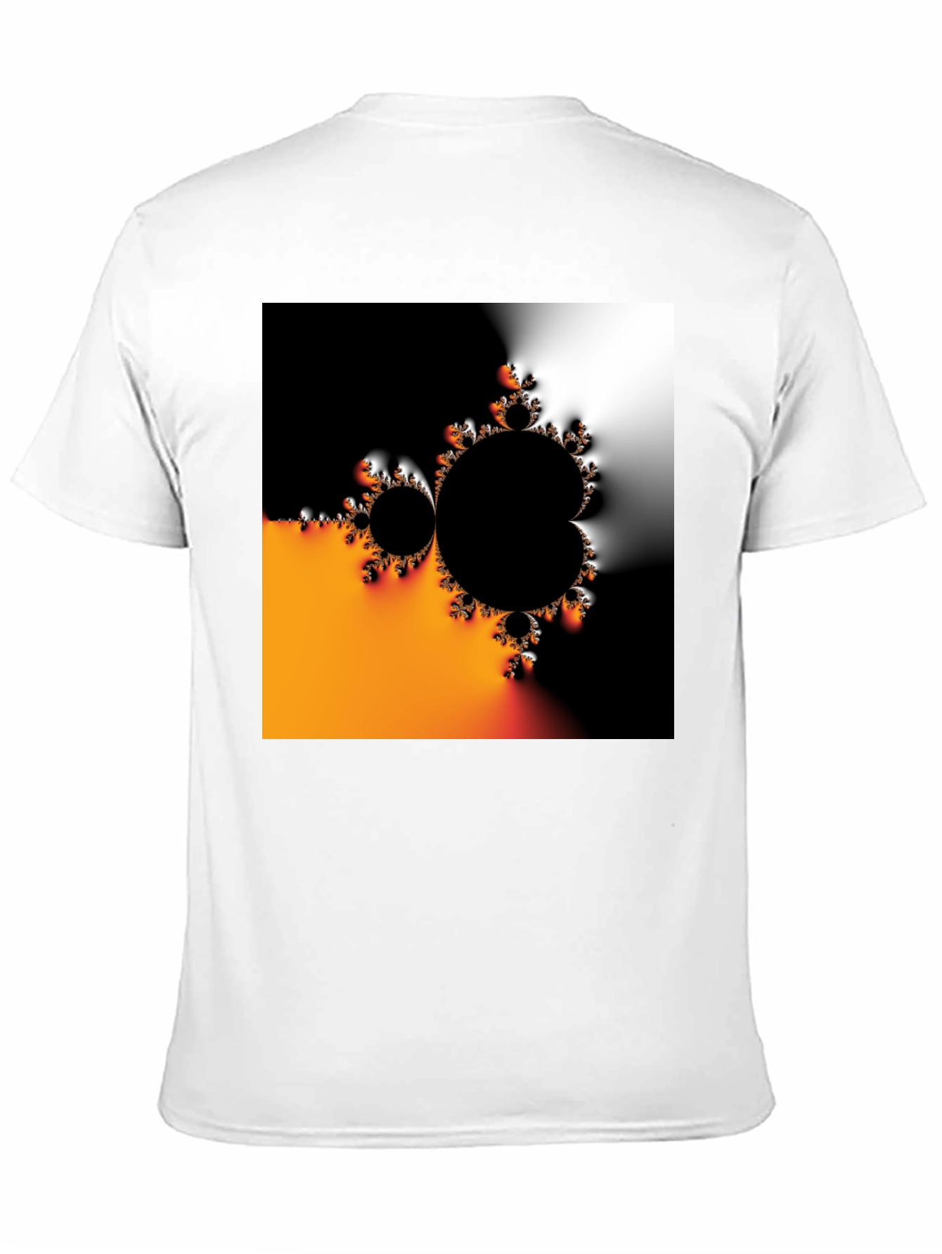Abstract Design Tee - Black Graphic T-Shirt