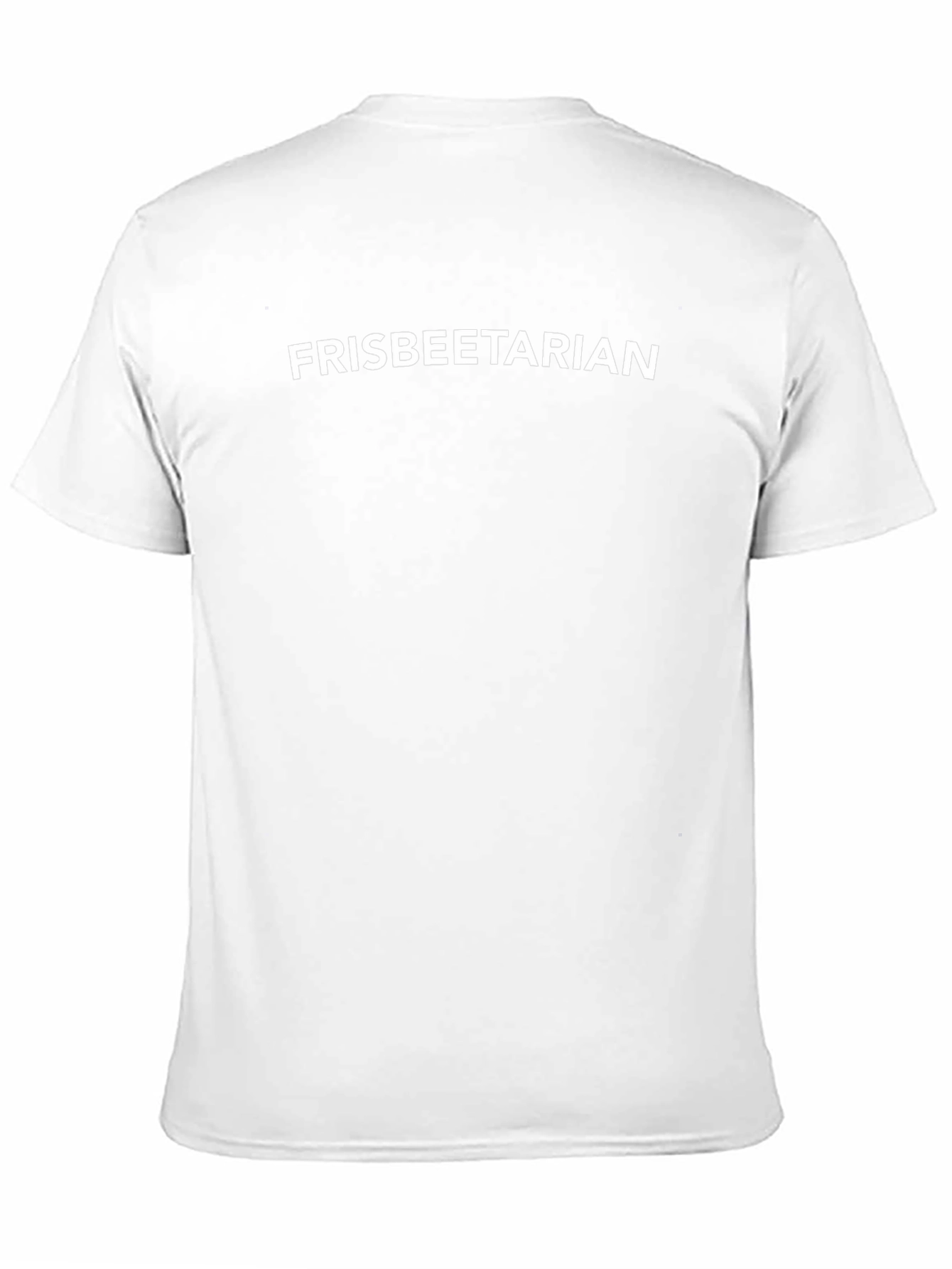 Frisbeetarian Graphic Tee - Unisex Black T-Shirt