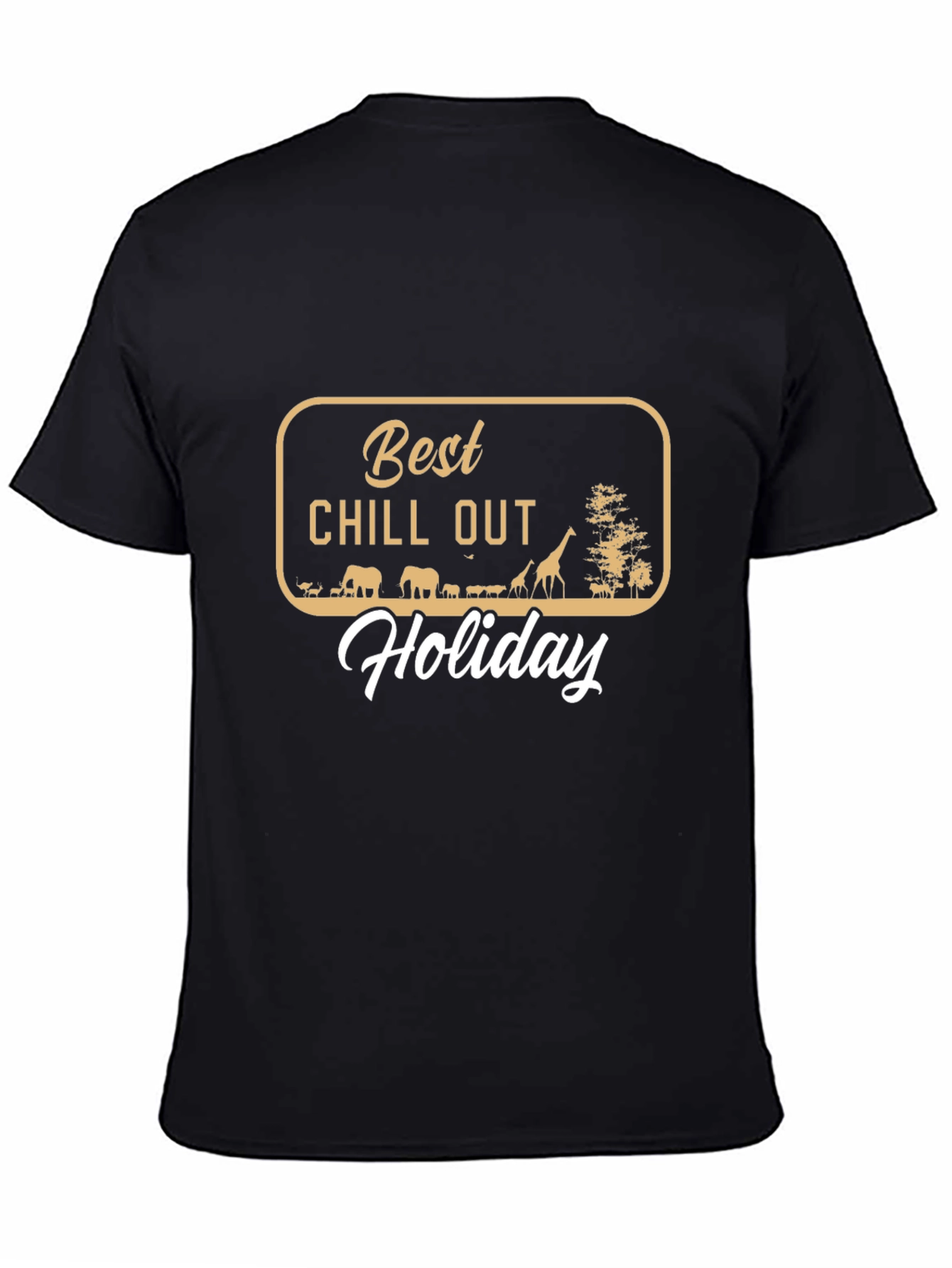 Best Chill Out Holiday Graphic T-Shirt