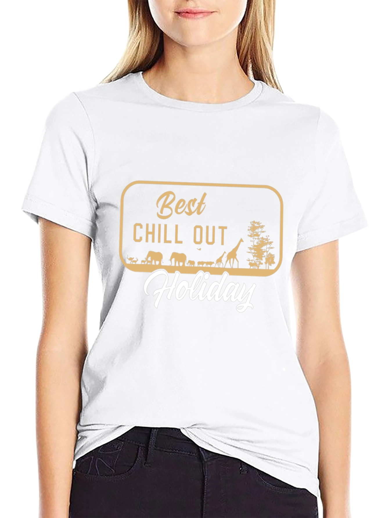 Best Chill Out Holiday Graphic T-Shirt