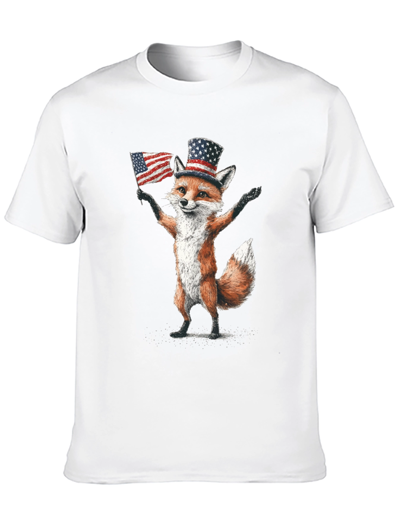 Patriotic Fox T-Shirt