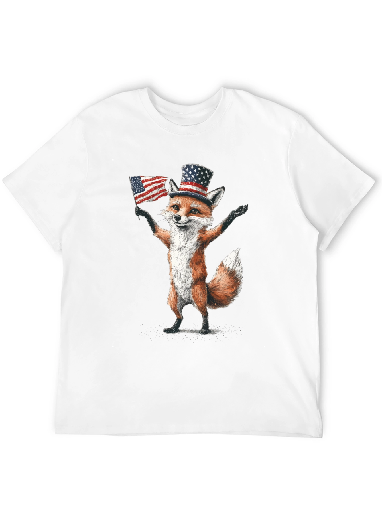 Patriotic Fox T-Shirt