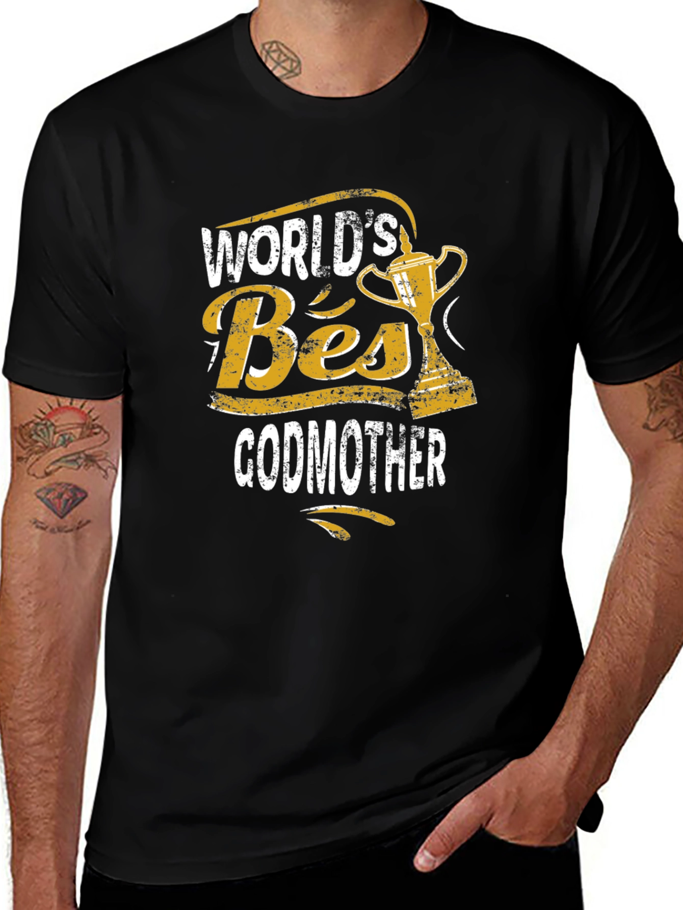 Worlds Best Godmother T-Shirt