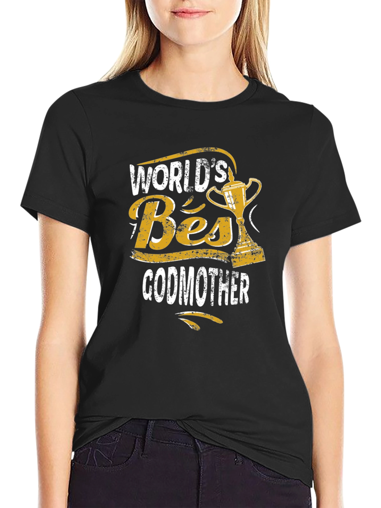 Worlds Best Godmother T-Shirt