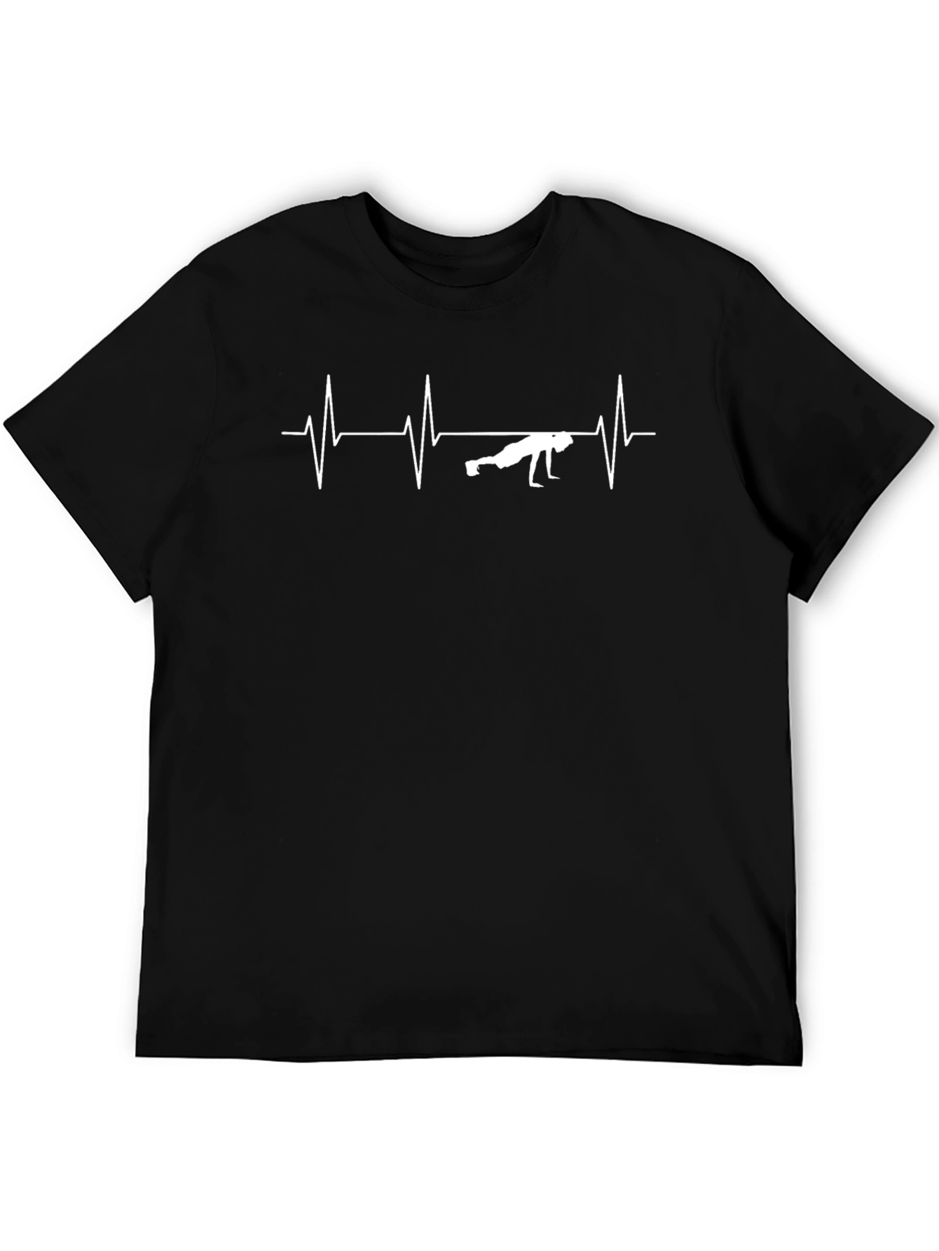 Fitness Heartbeat T-Shirt - Workout Motivation Tee