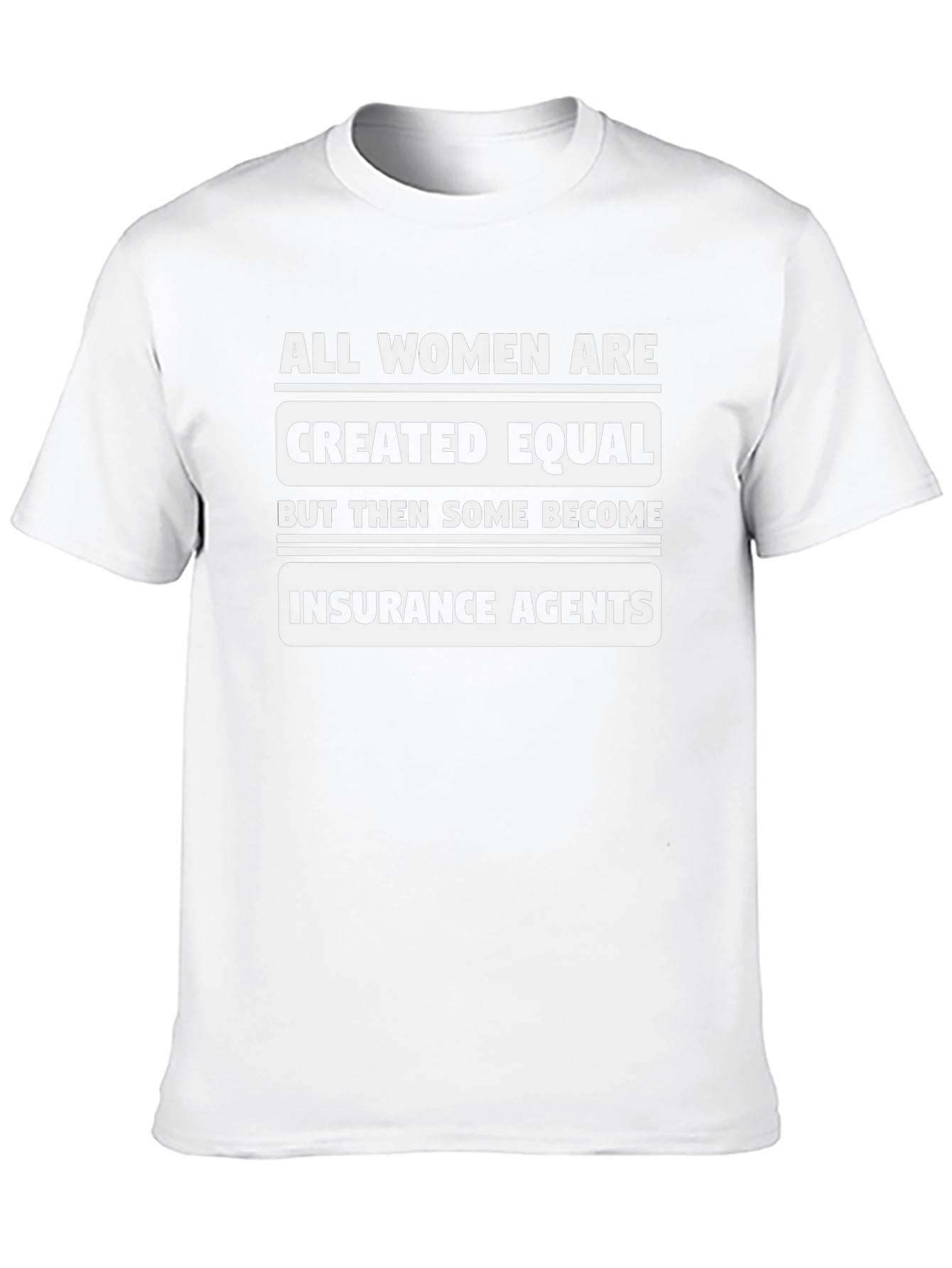Funny Insurance Agent Womens T-Shirt