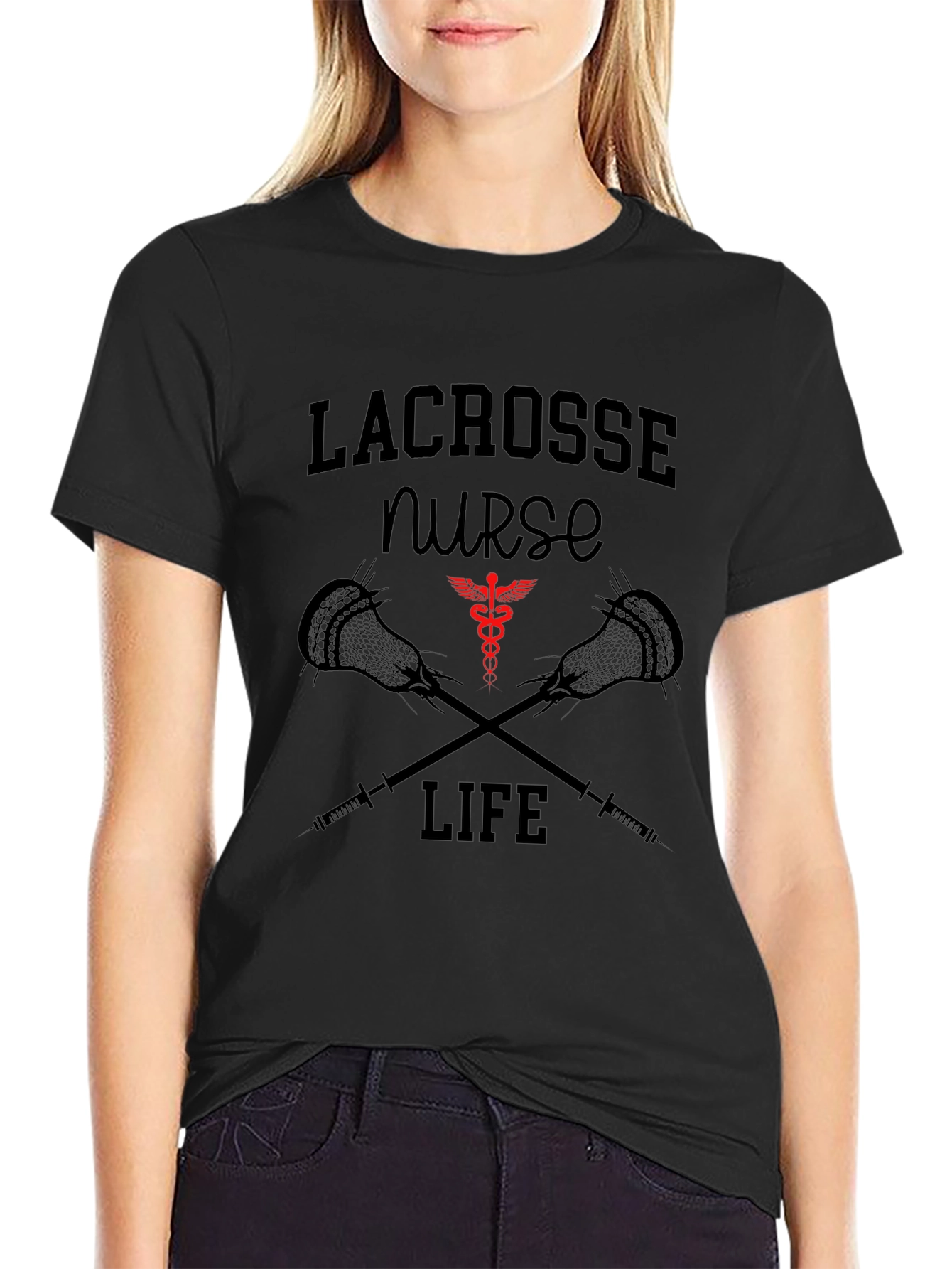 Lacrosse Nurse Life T-Shirt