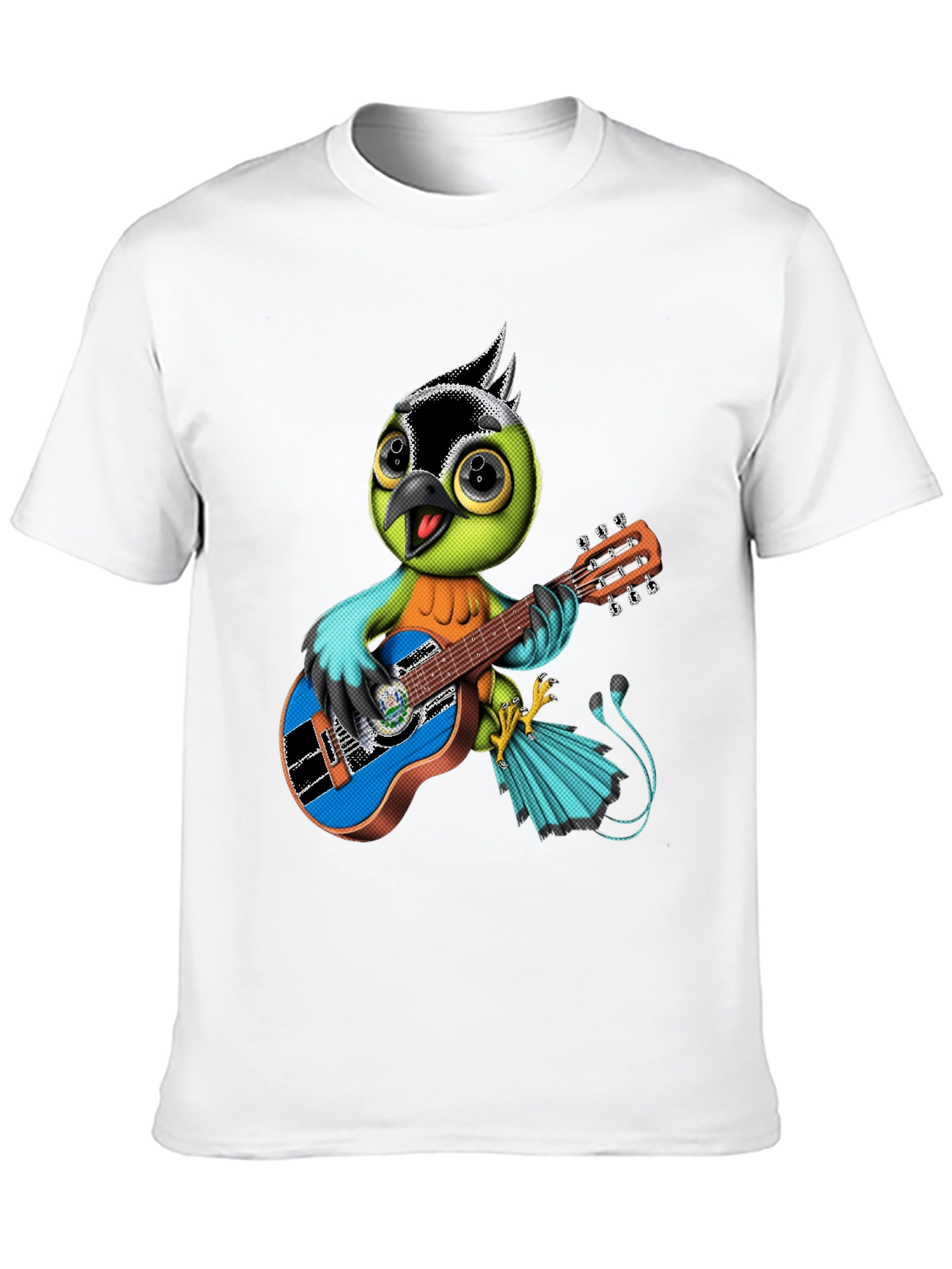 Bird Playing Guitar T-Shirt