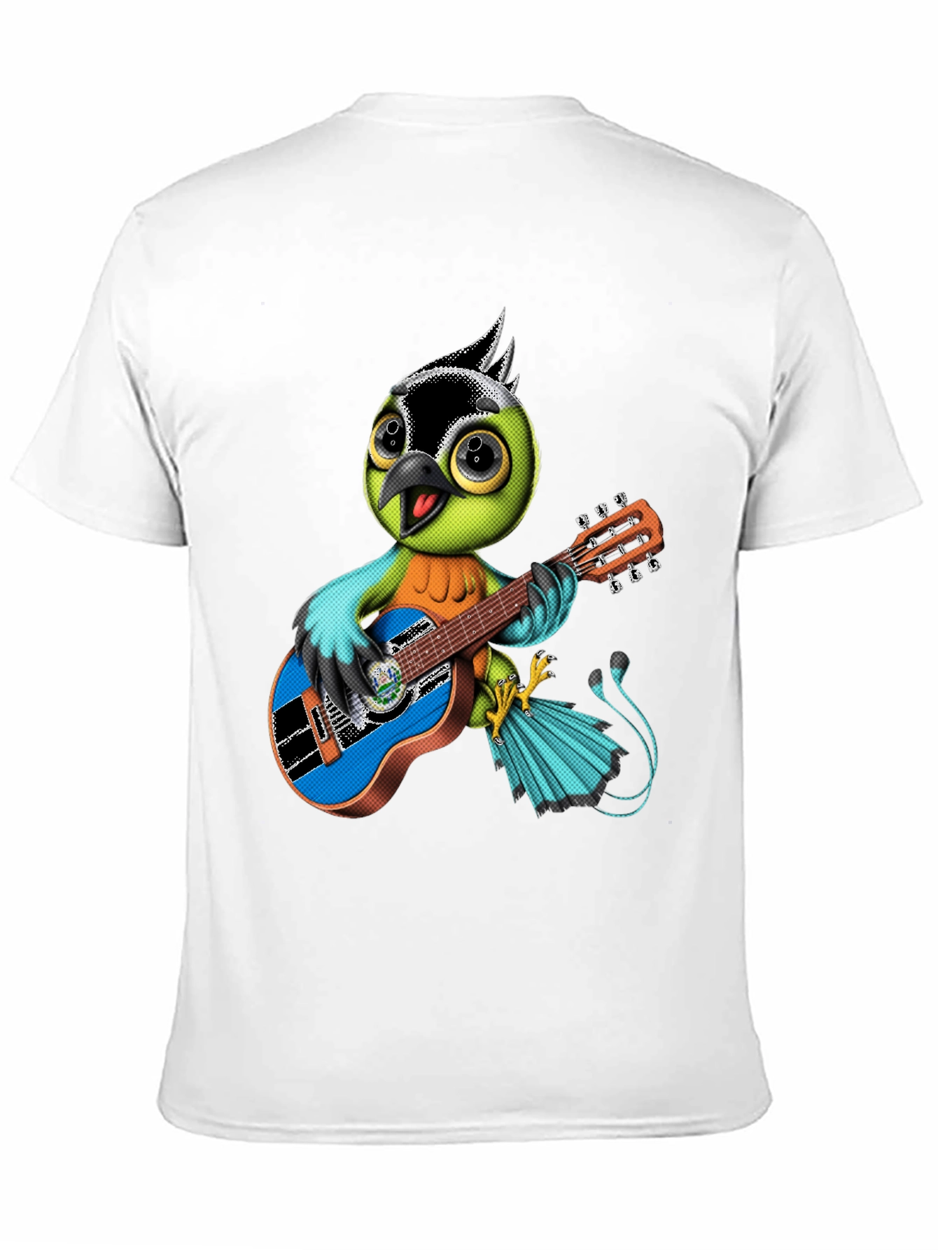 Bird Playing Guitar T-Shirt