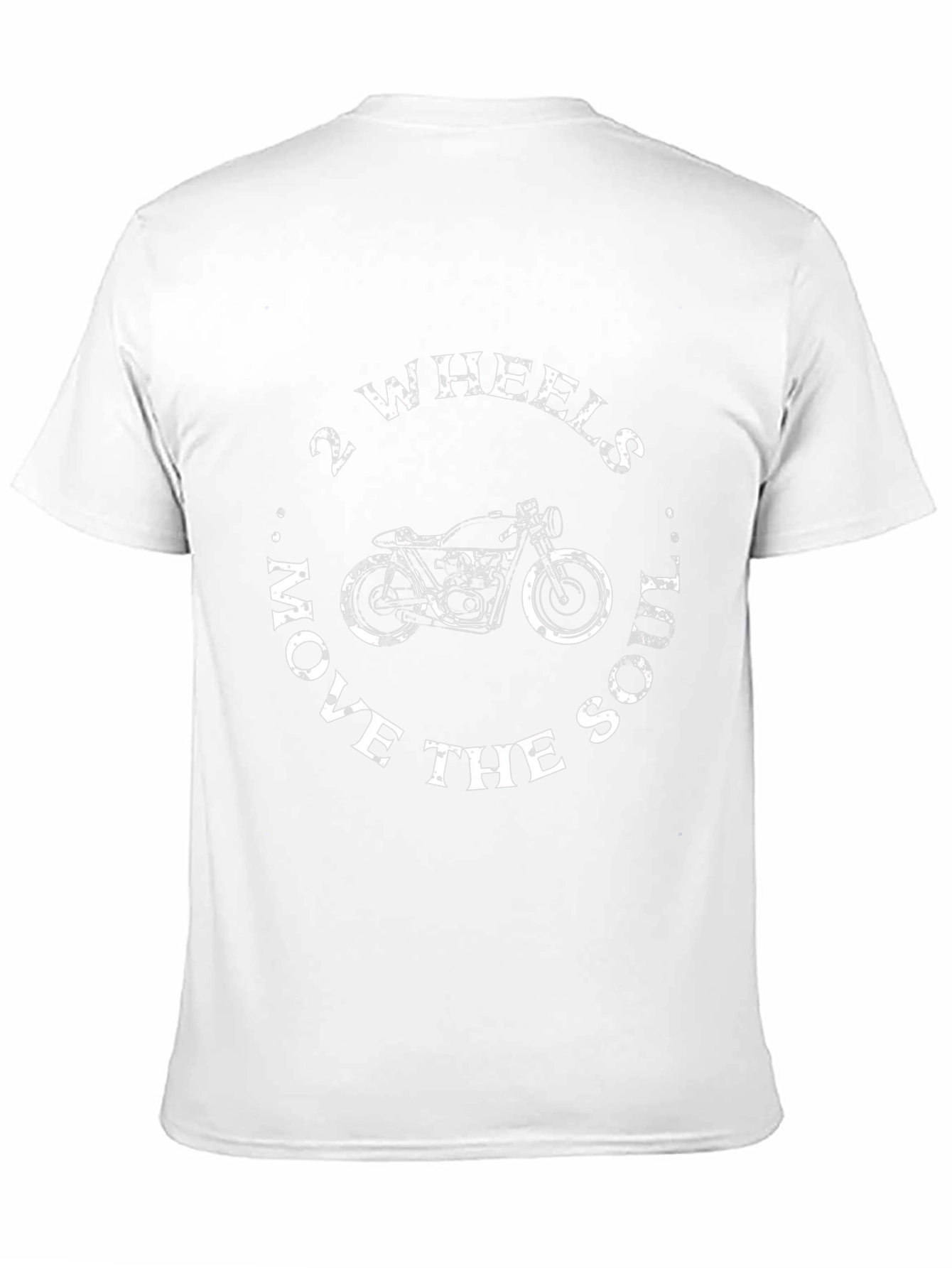 2 Wheels Move The Soul Graphic T-Shirt