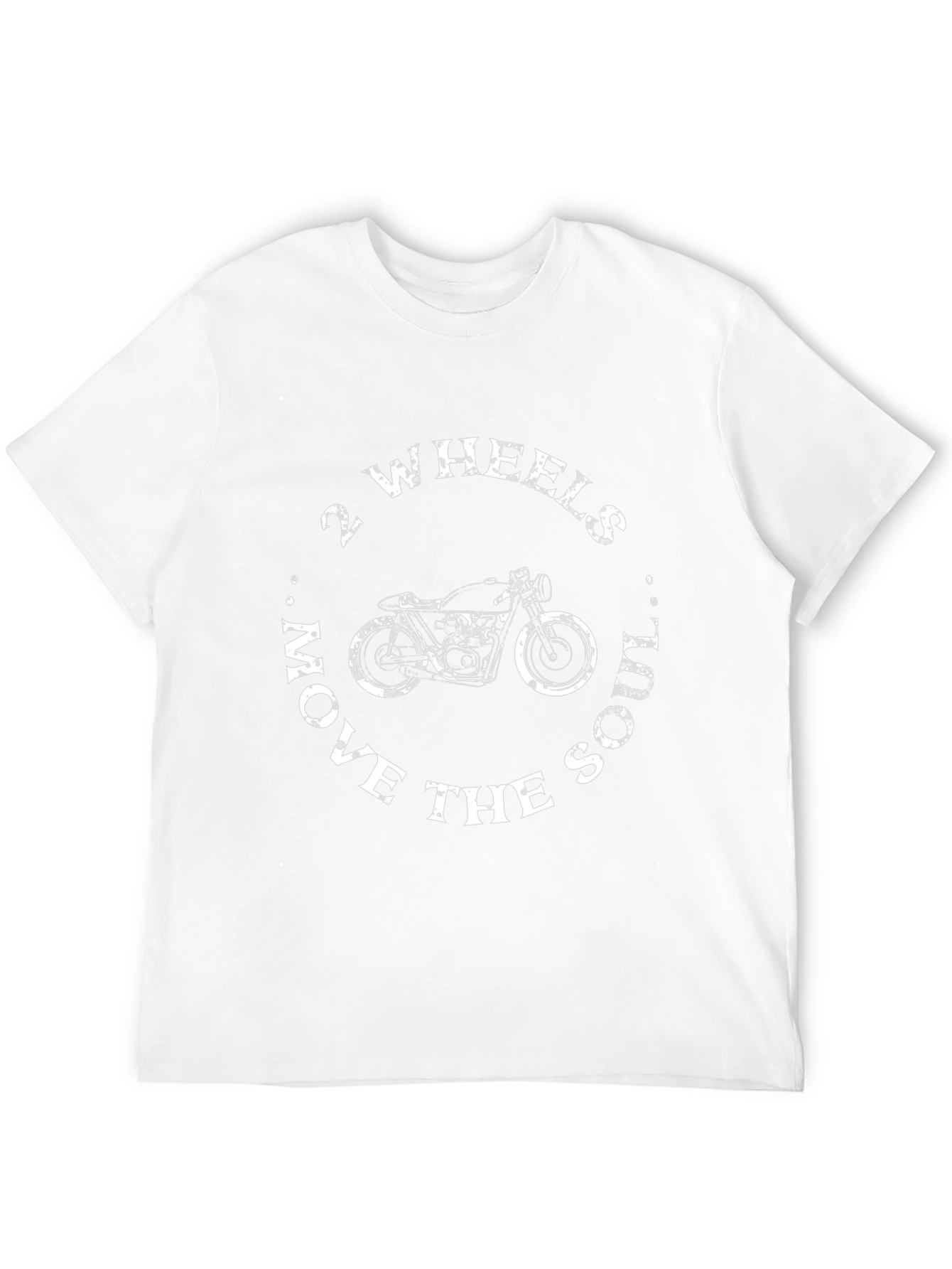 2 Wheels Move The Soul Graphic T-Shirt