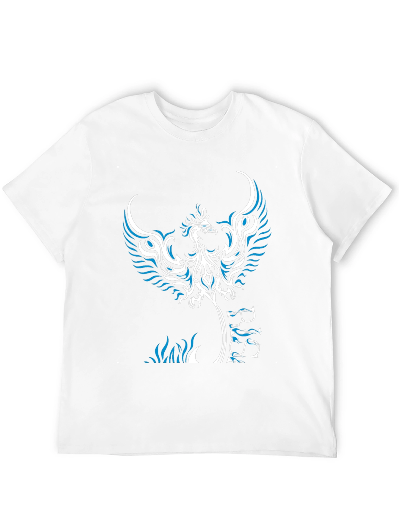 Phoenix Rise Graphic Tee - Black