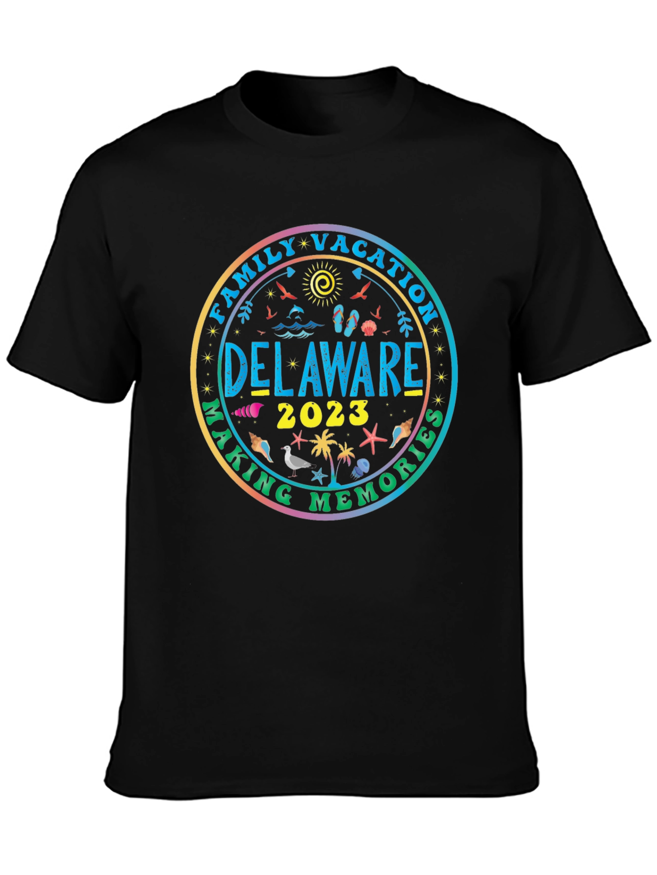 Delaware Family Vacation 2023 T-Shirt