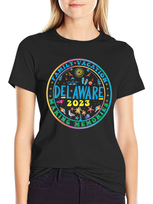 Delaware Family Vacation 2023 T-Shirt