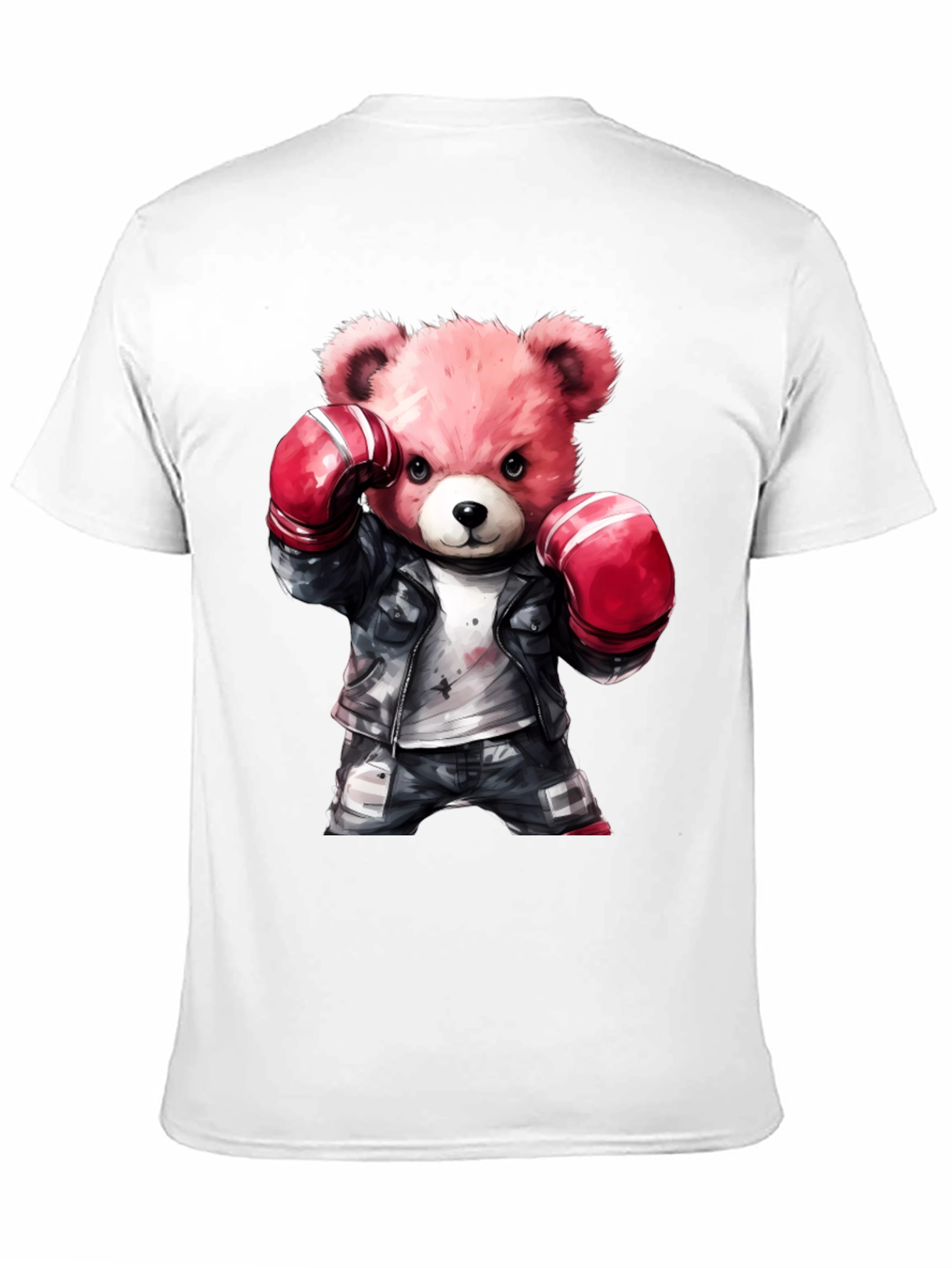 Boxing Bear Graphic Tee - Punchy Style