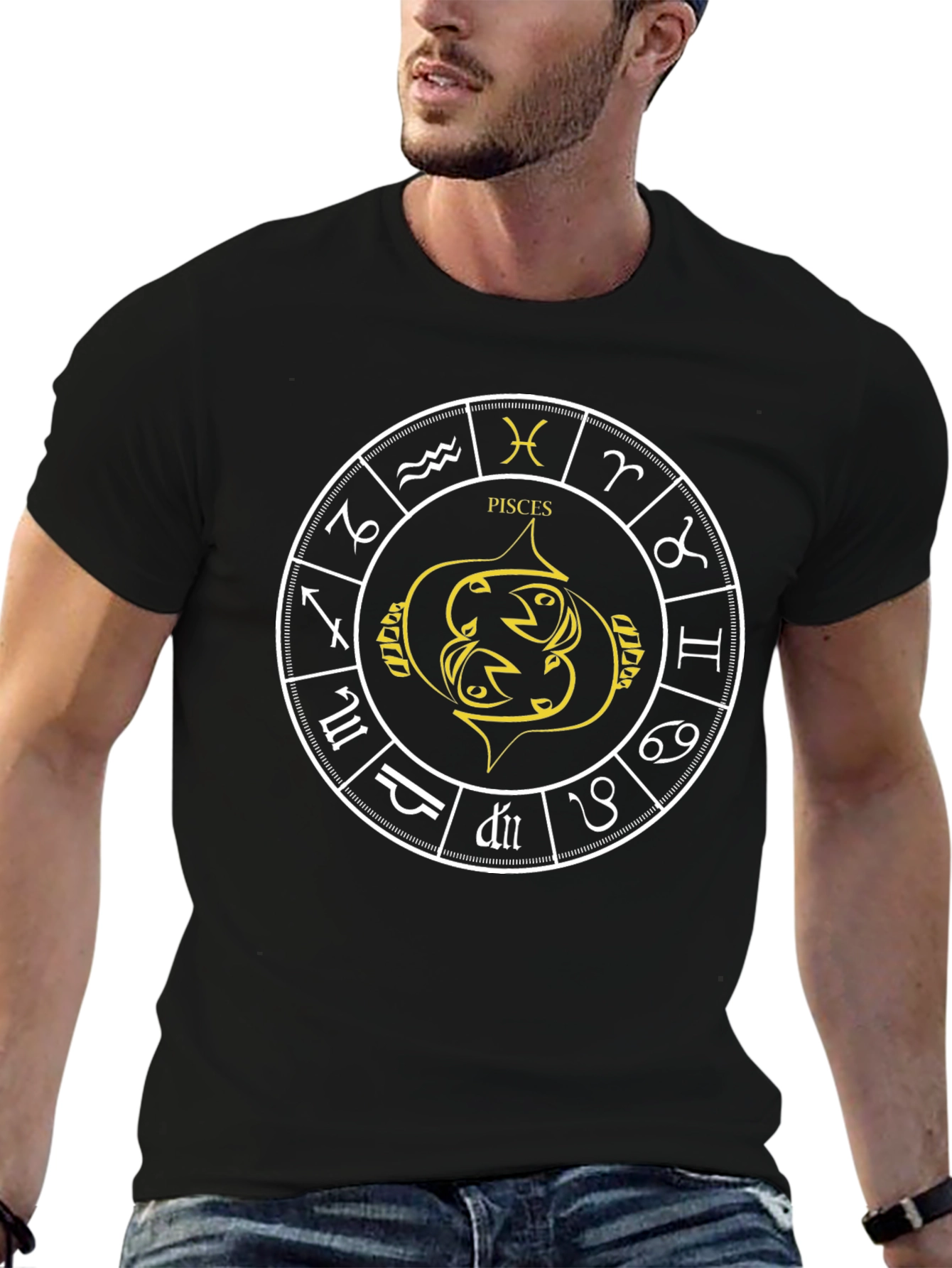 Pisces Zodiac T-Shirt - Astrology Sign Graphic Tee