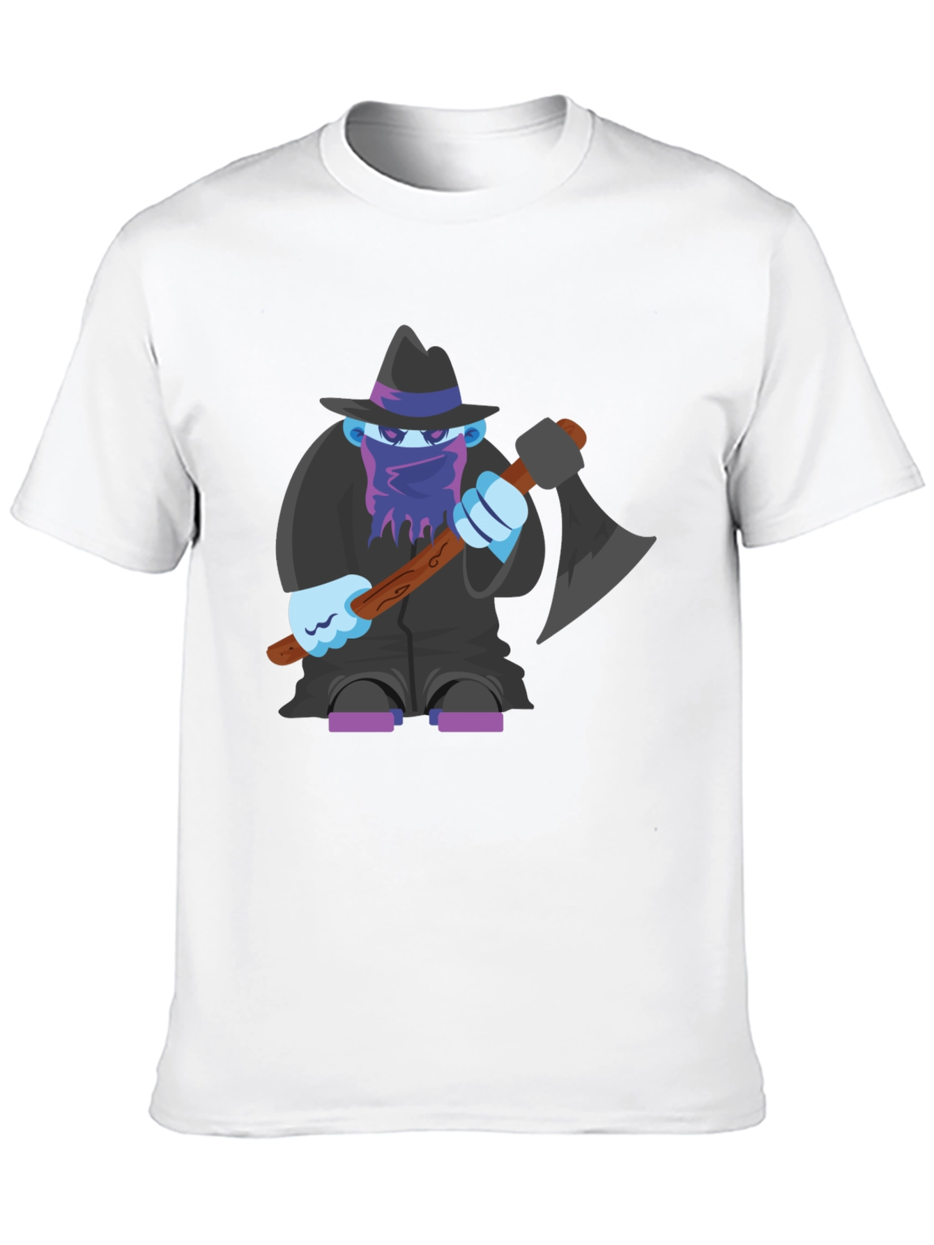 Axe Monster Graphic T-Shirt