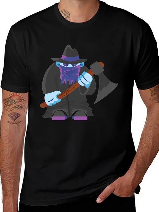 Axe Monster Graphic T-Shirt